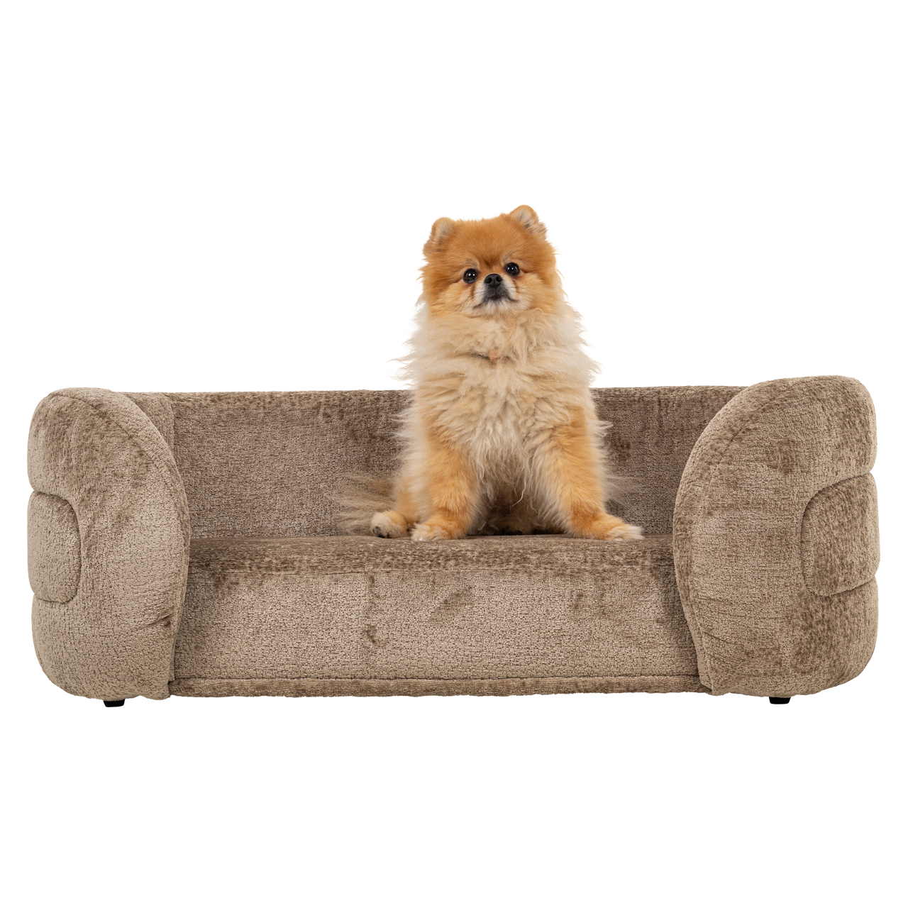 Hondenbed Bingo taupe chenille - Richmond Interiors