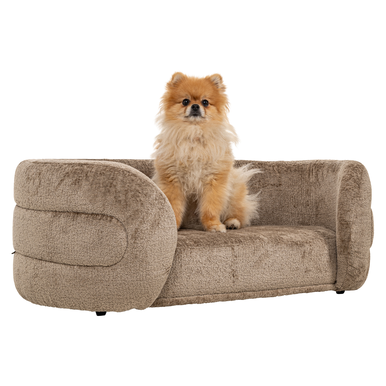 Hondenbed Bingo taupe chenille - Richmond Interiors