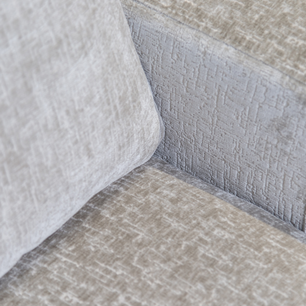 Sofa Pasha pearl island 3-seater + lounge rechts fully upholstered - Richmond Interiors