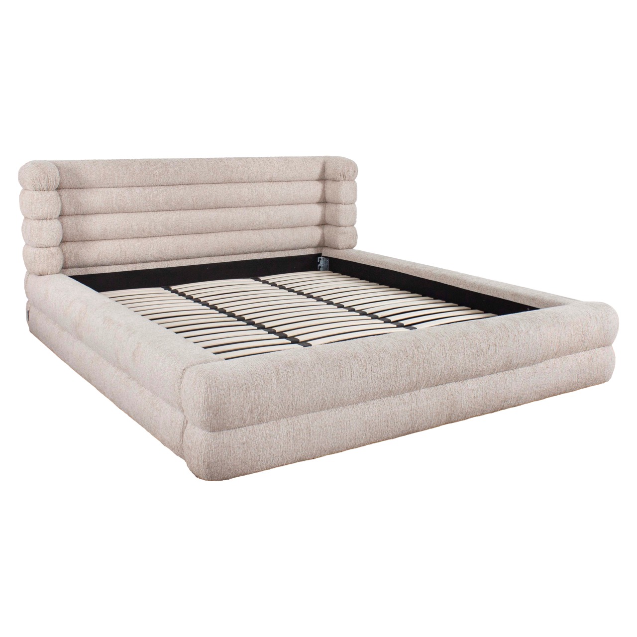 Bed Obidis natural linear 180x210 met opbergruimte (excl. matras) - Richmond Interiors