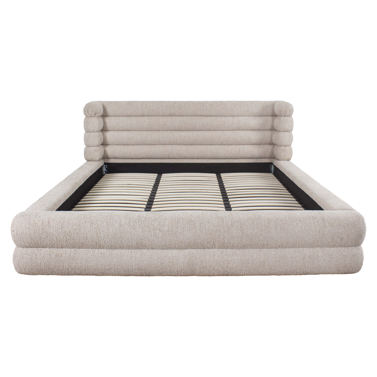 Bed Obidis natural linear 180x210 met opbergruimte (excl. matras) - Richmond Interiors