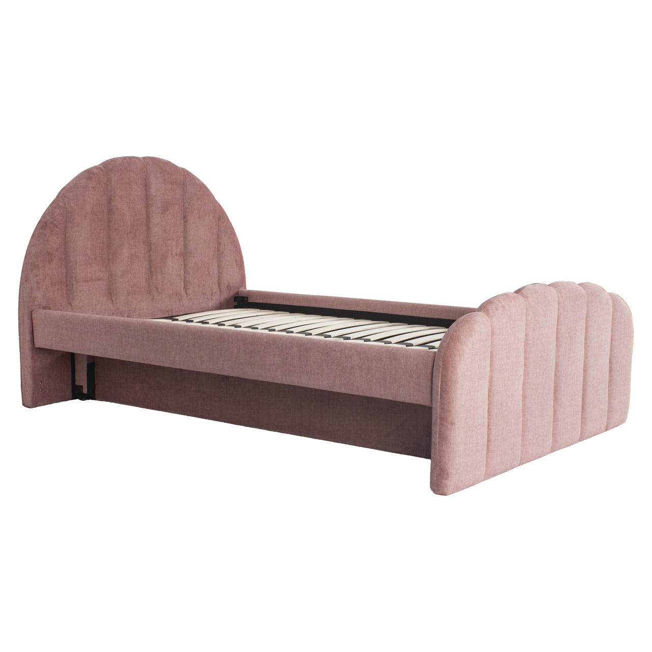 Bett Pixie rosewood jewel 120x200 mit Ausziehbett - Richmond Interiors
