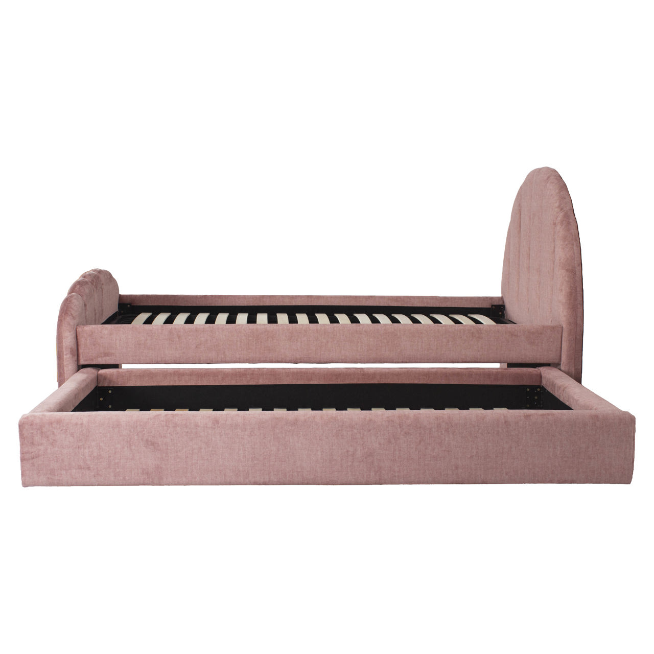 Bed Pixie rosewood jewel 120x200 with pull-out bed - Richmond Interiors