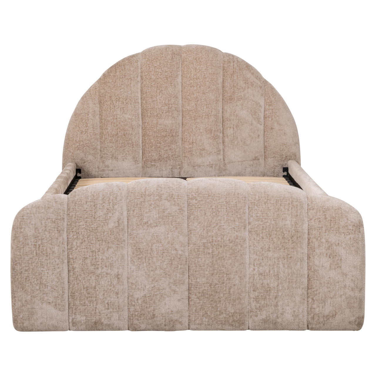 Bed Pixie clay chenille 120x200 met uitschuifbed - Richmond Interiors