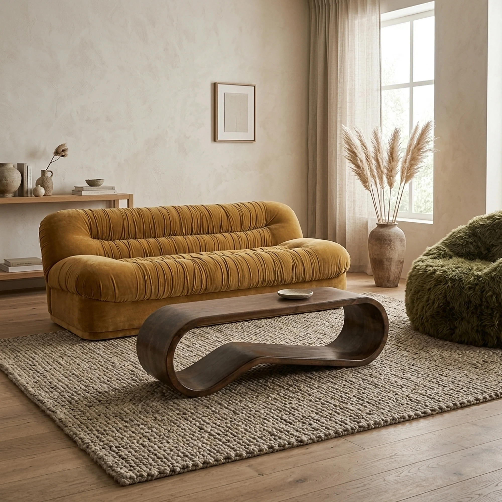 Glossia Mangowood Coffee Table - By-Boo