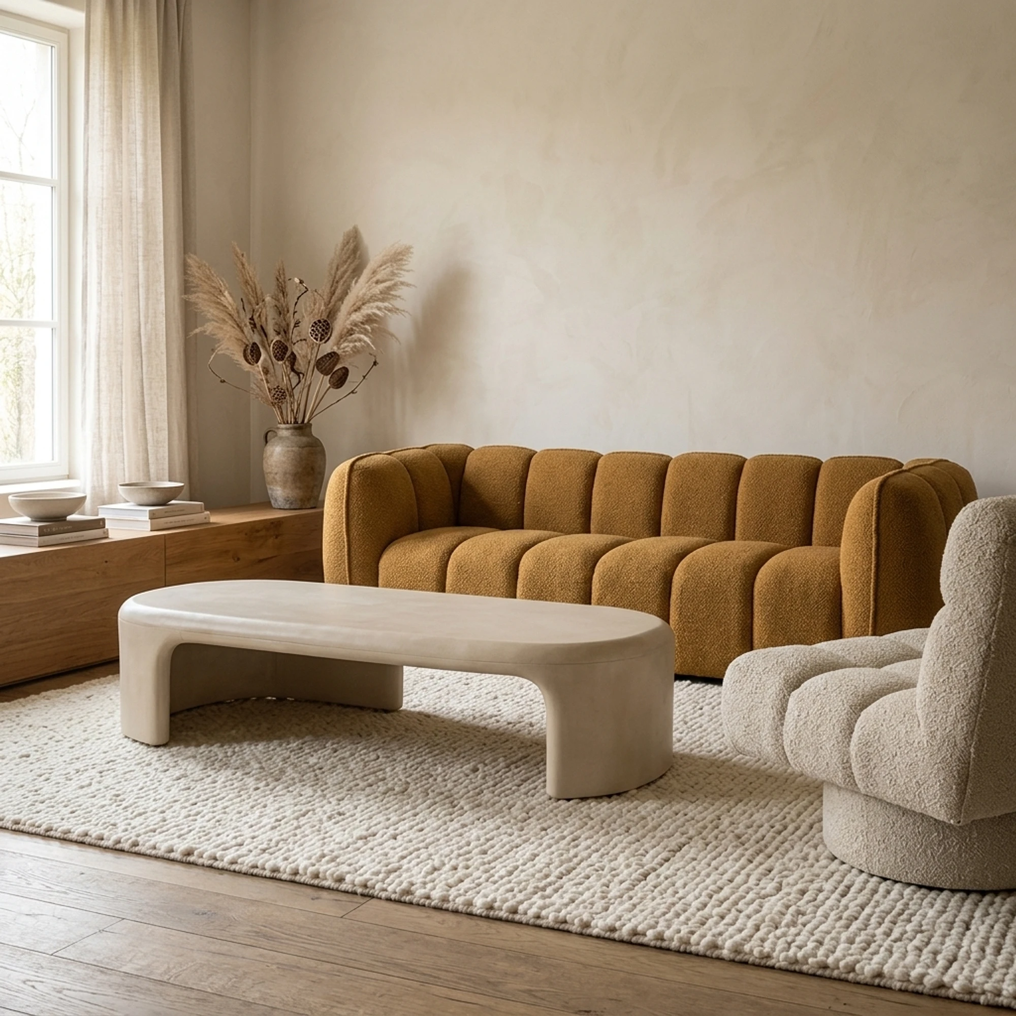 Kane Concrete Coffee Table - Eleonora