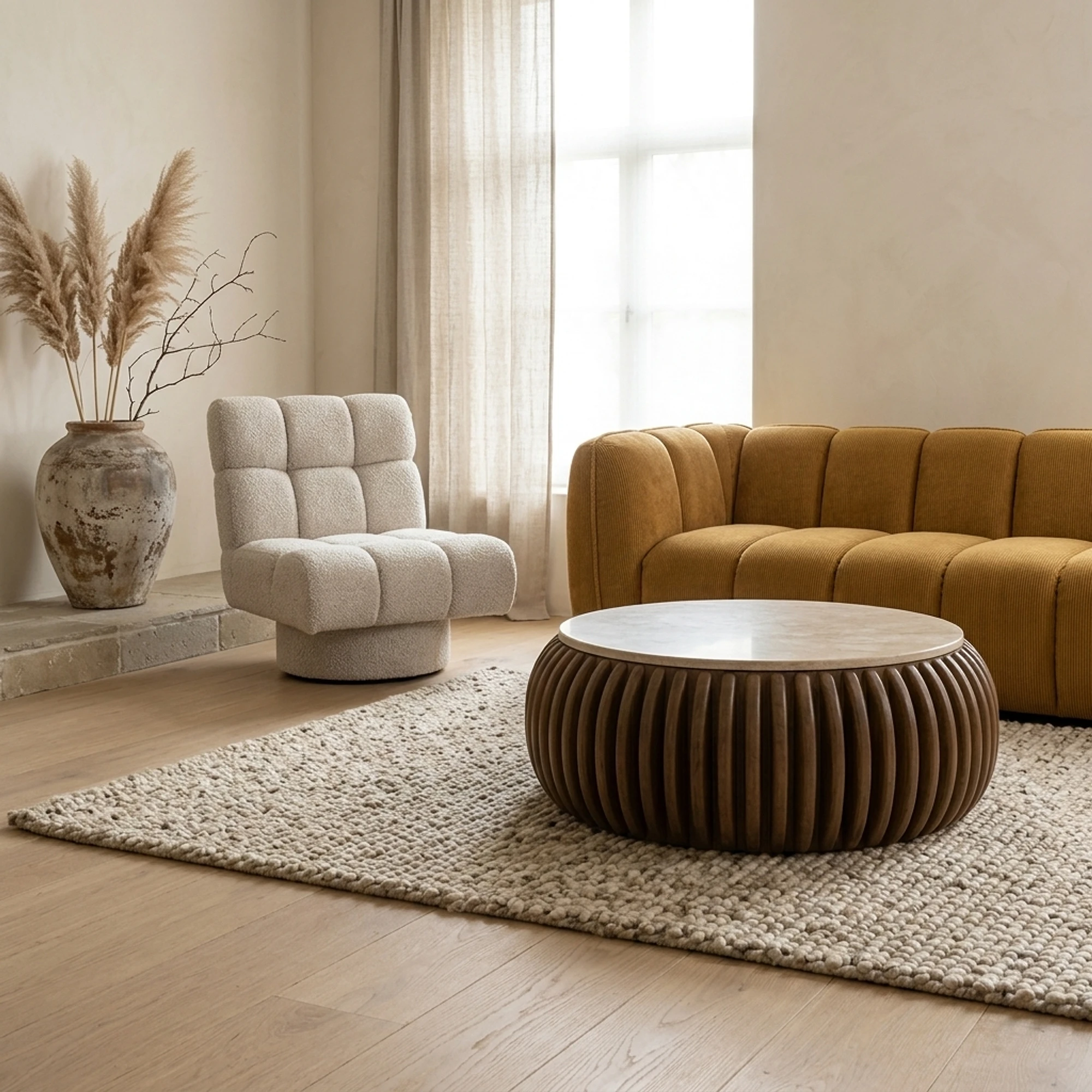 Couchtisch Memphis natur - Eleonora