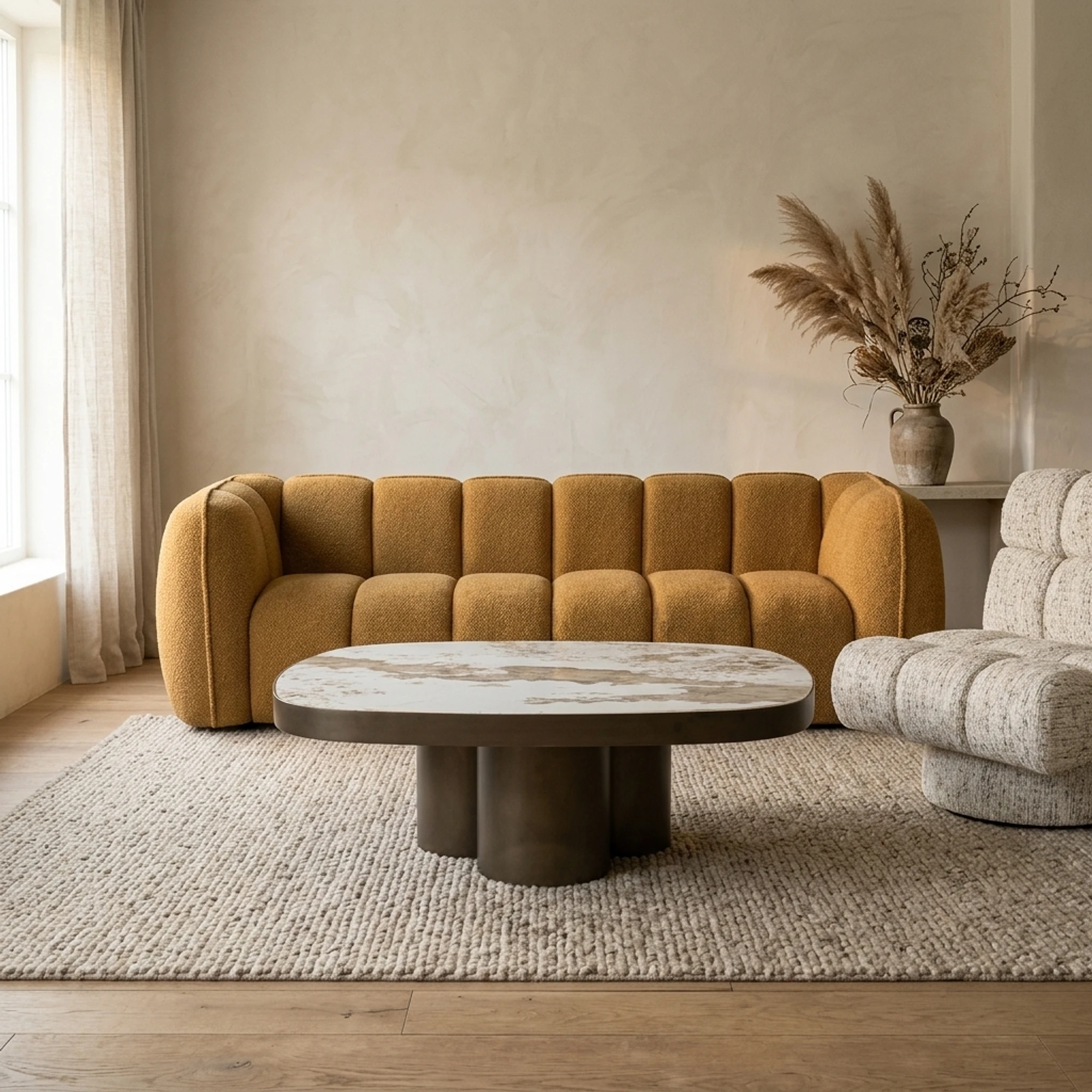 Santino Coffee Table Brown - Eleonora
