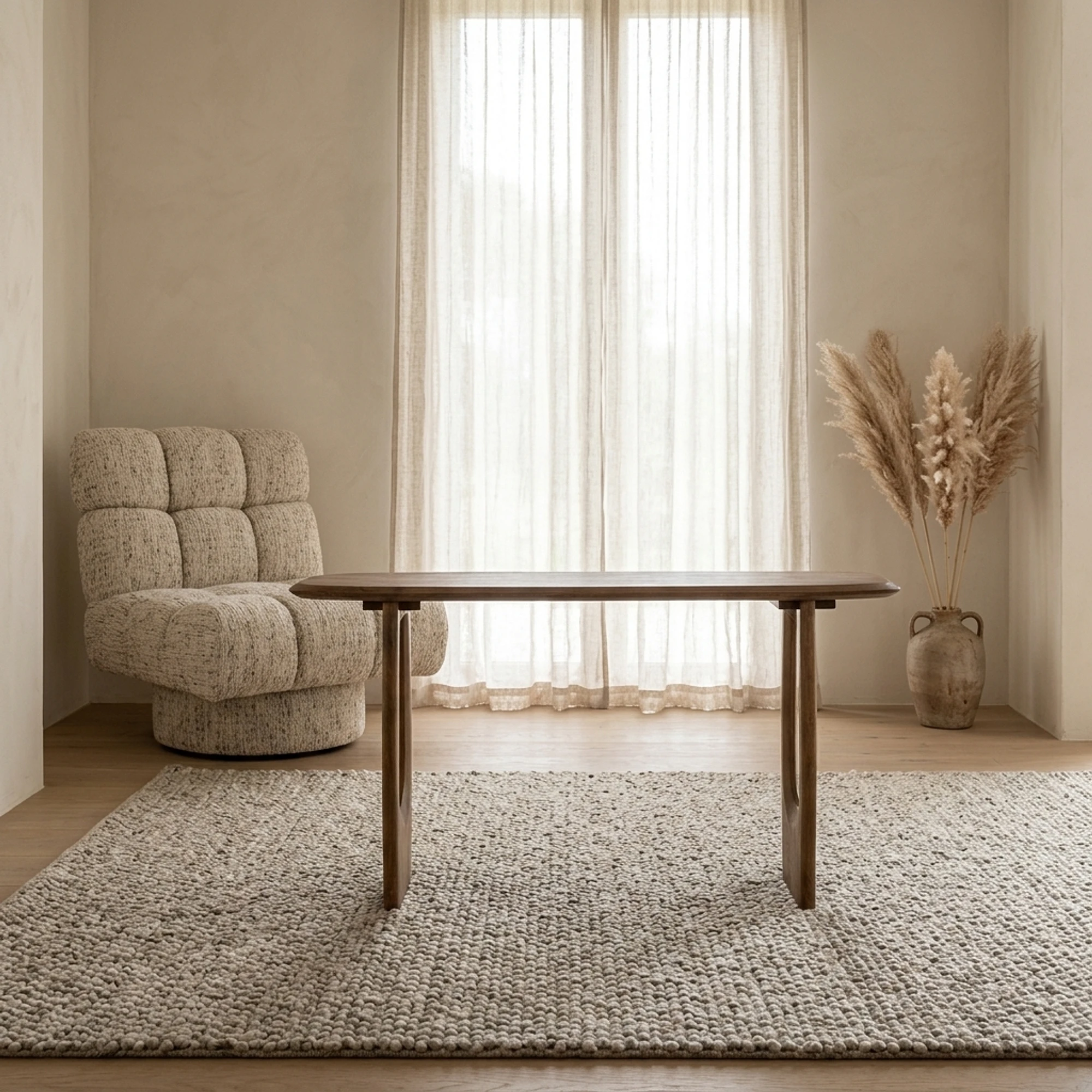 Phoebe Brown Side Table - Eleonora