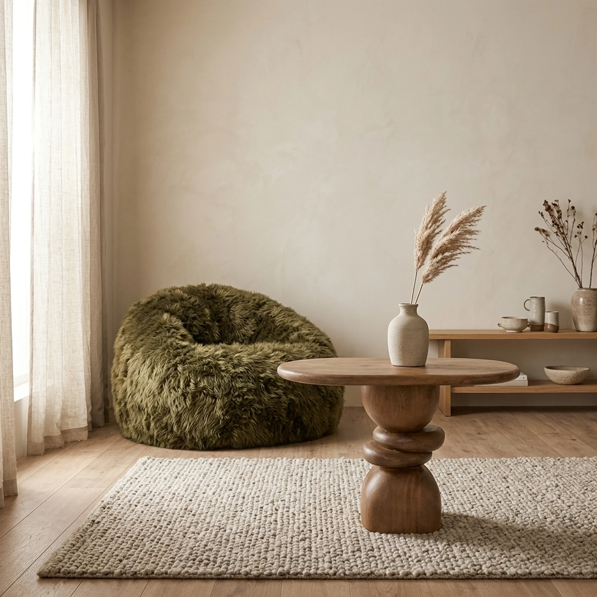 Sui Console Table mango wood brown - By-Boo