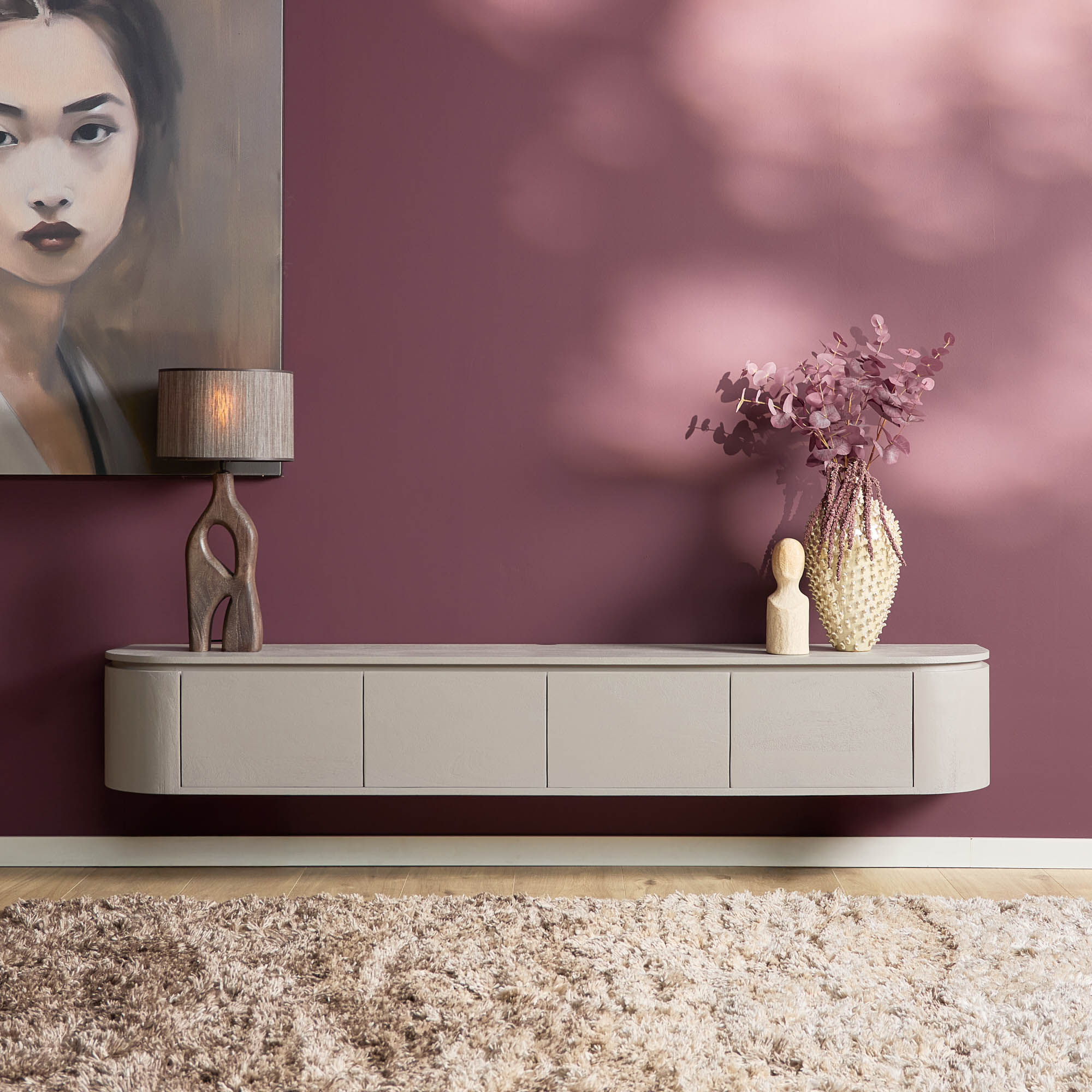 Tv meubel Excellent Taupe | 200 cm - Starfurn