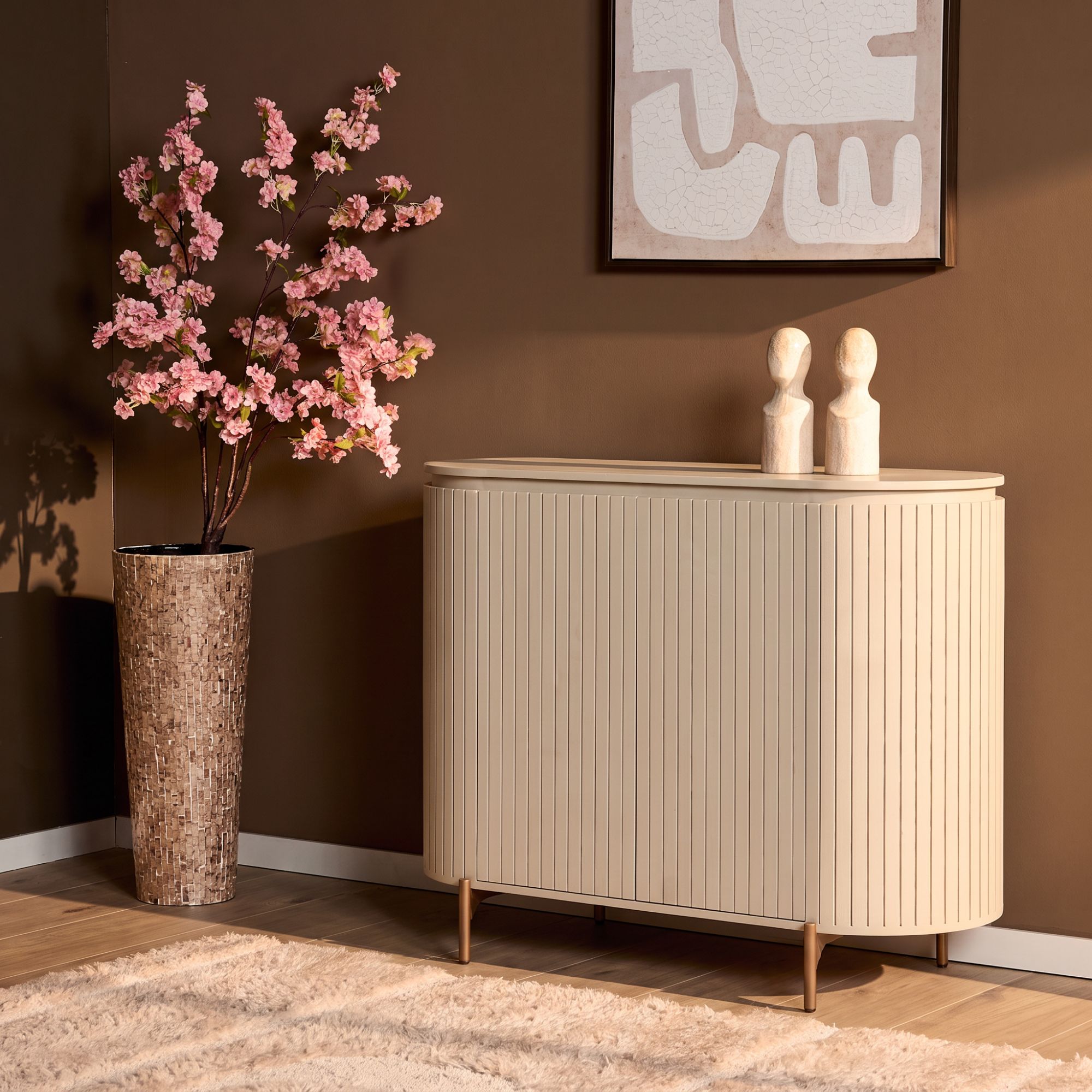 Cabinet Solana Sand Mango Wood 115 cm - Starfurn