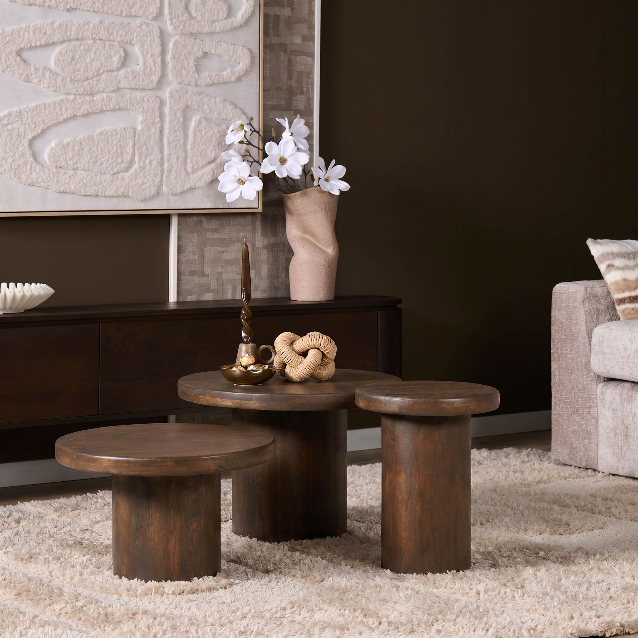 Couchtisch Maya | 70 cm | Brown