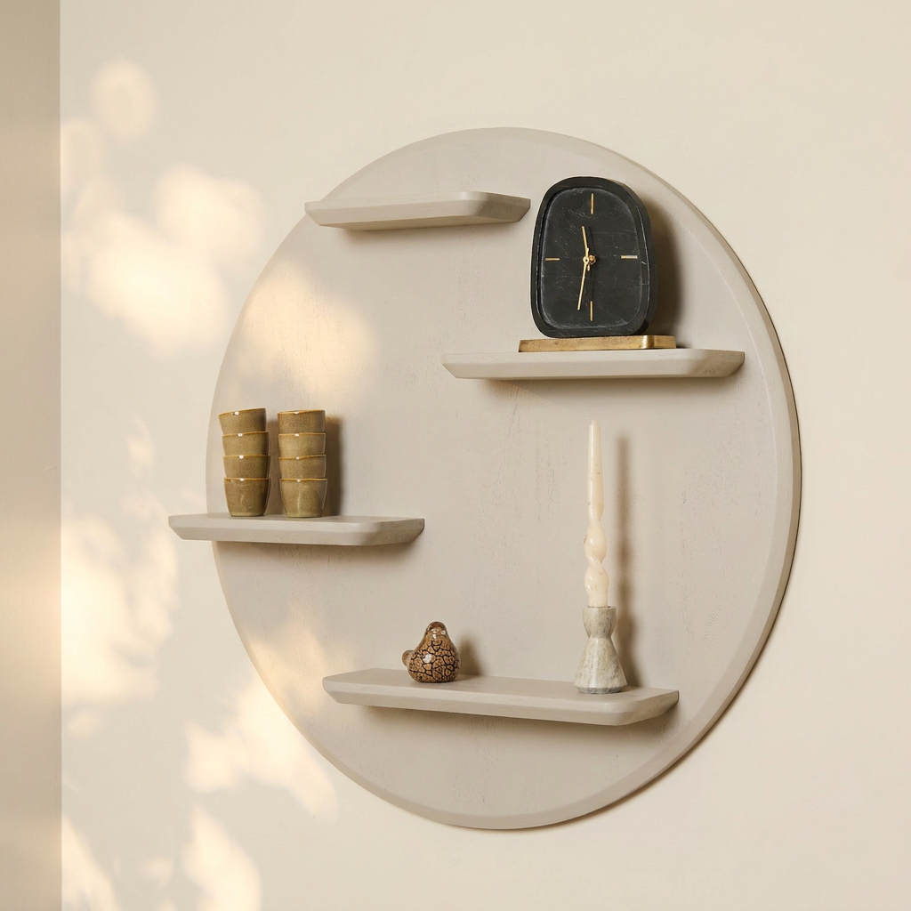 Wandregal Lena | 75 cm | Sand - Starfurn