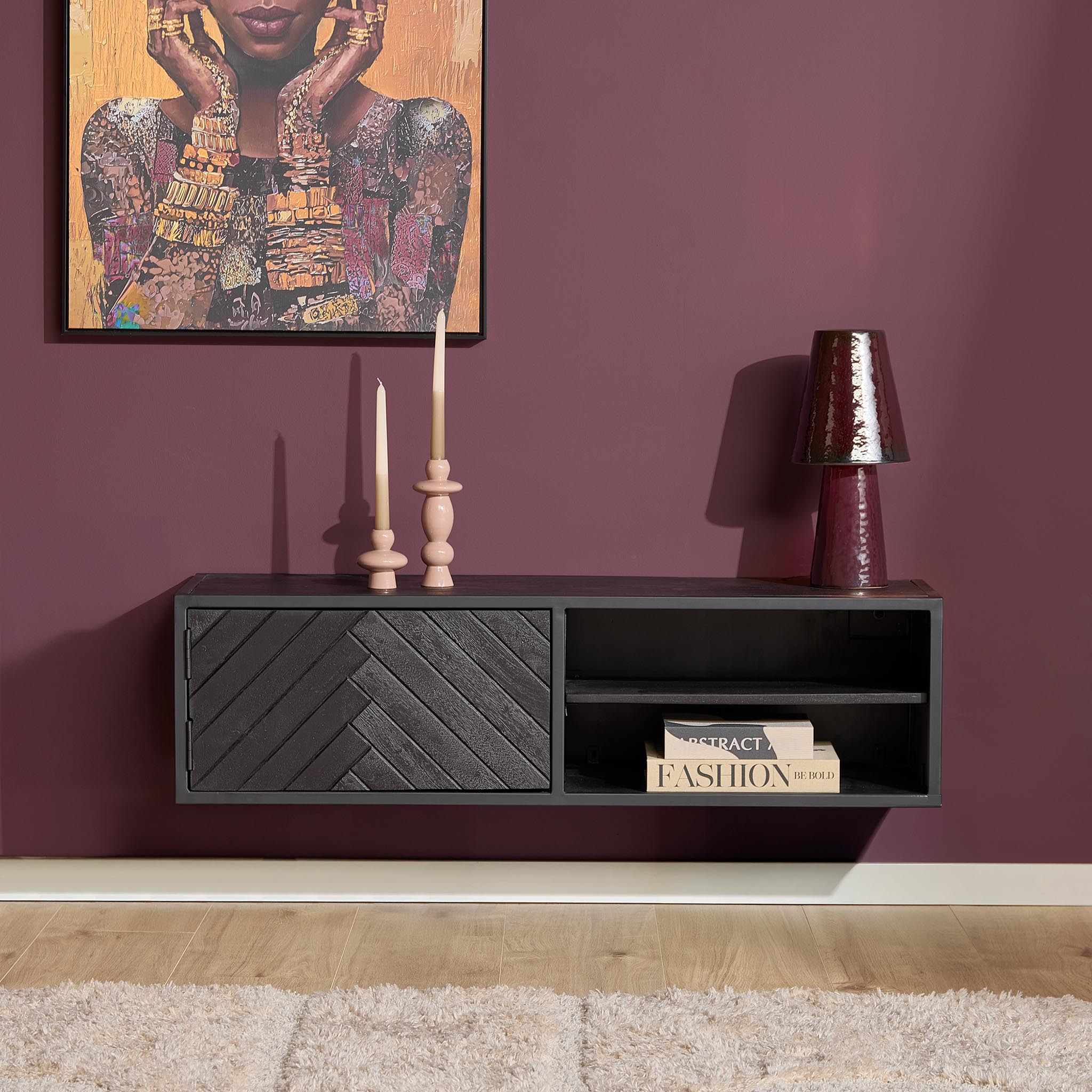 Schwebendes TV-Möbel New York | 120 cm - Starfurn