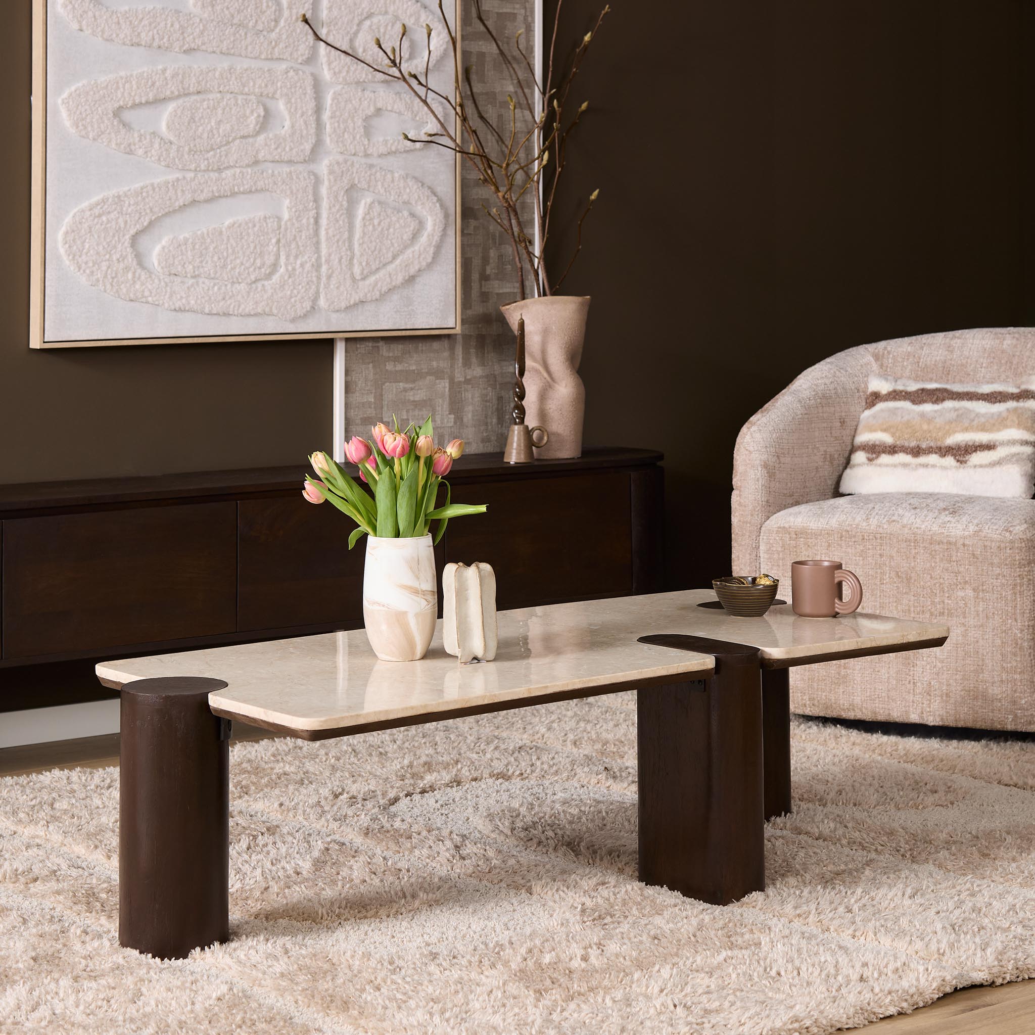 Coffee Table Maeve | 128 cm