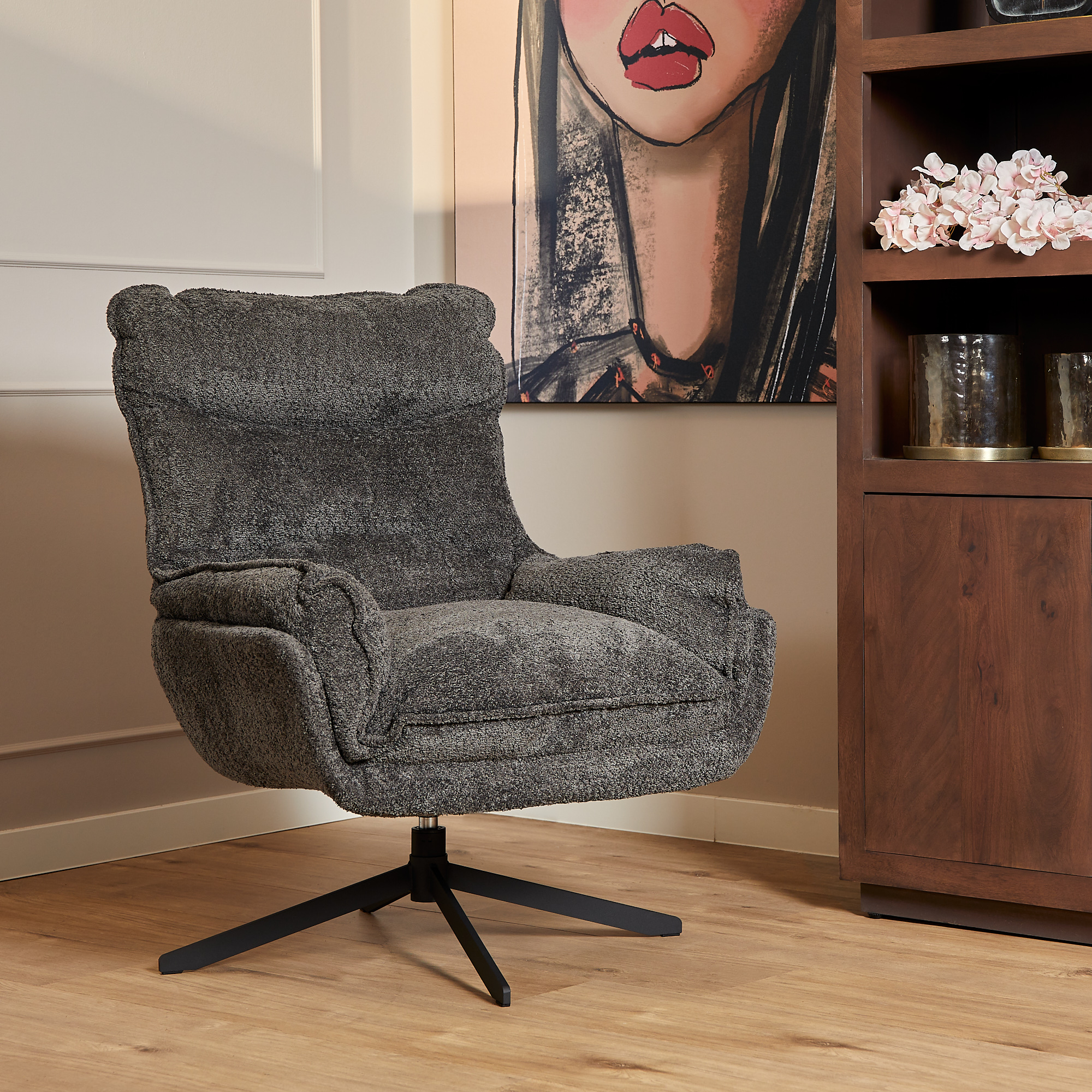 Armchair Vera | Dark Grey - Starfurn
