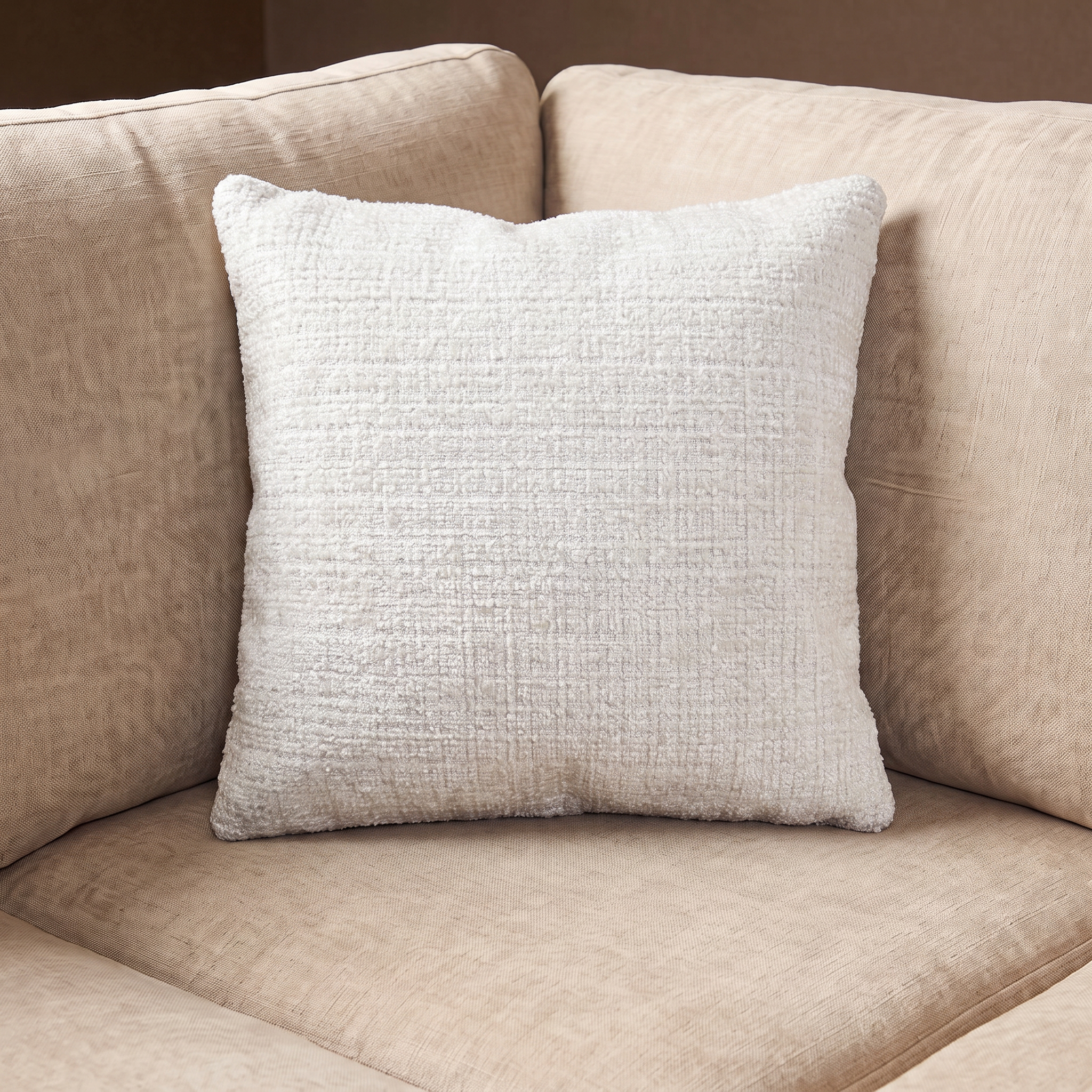 My Sofa Kussen Off White 45 cm | Cremona 01 - Mysofa