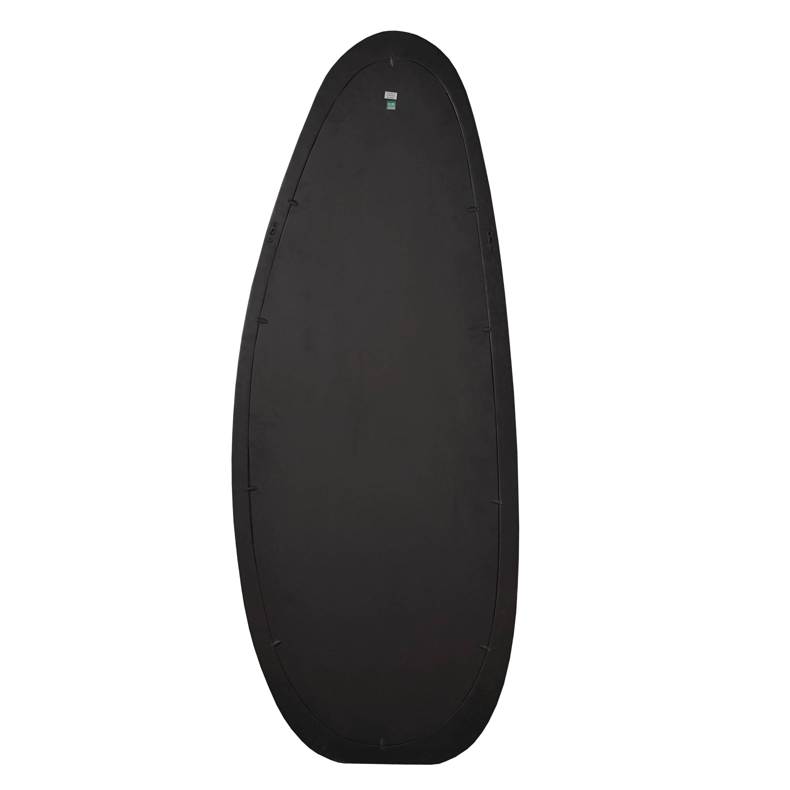 Organische spiegel Lou Zwart  Mangohout 180 cm - Starfurn