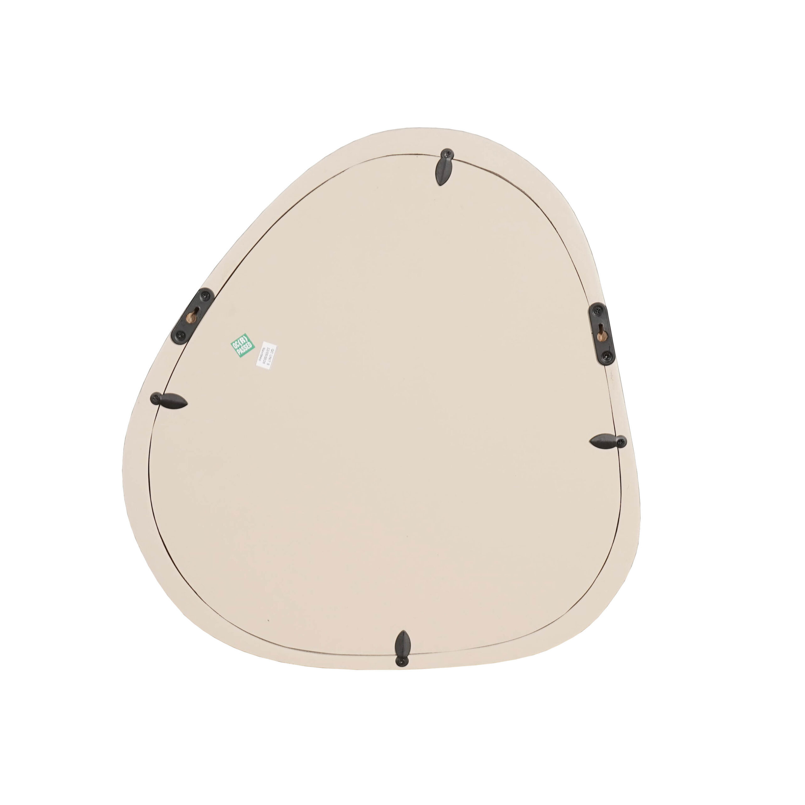 Organische spiegel Lou Zand Mangohout 43 cm - Starfurn