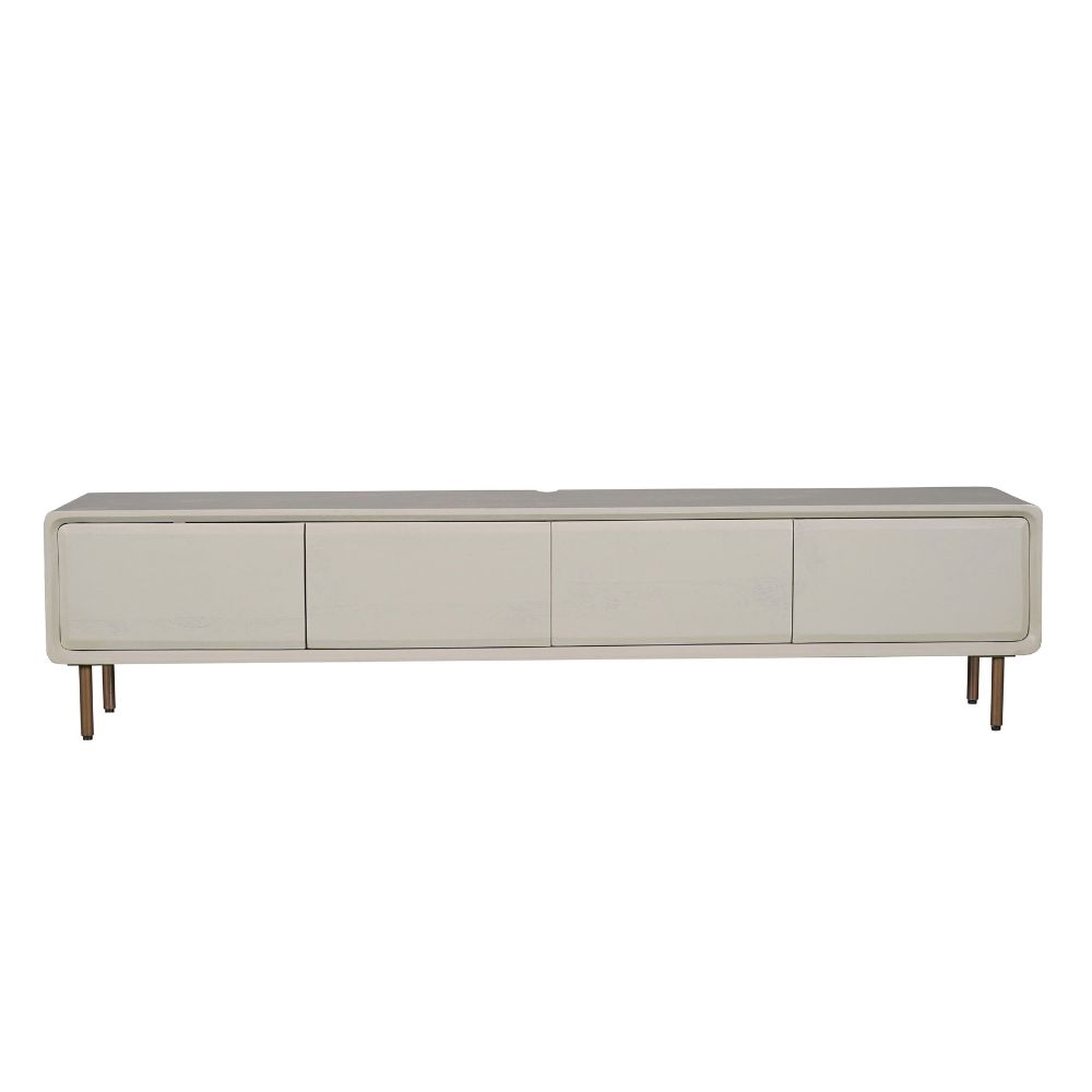 Schwebendes TV-Möbel Allure Sand Mangoholz 240 cm - Starfurn