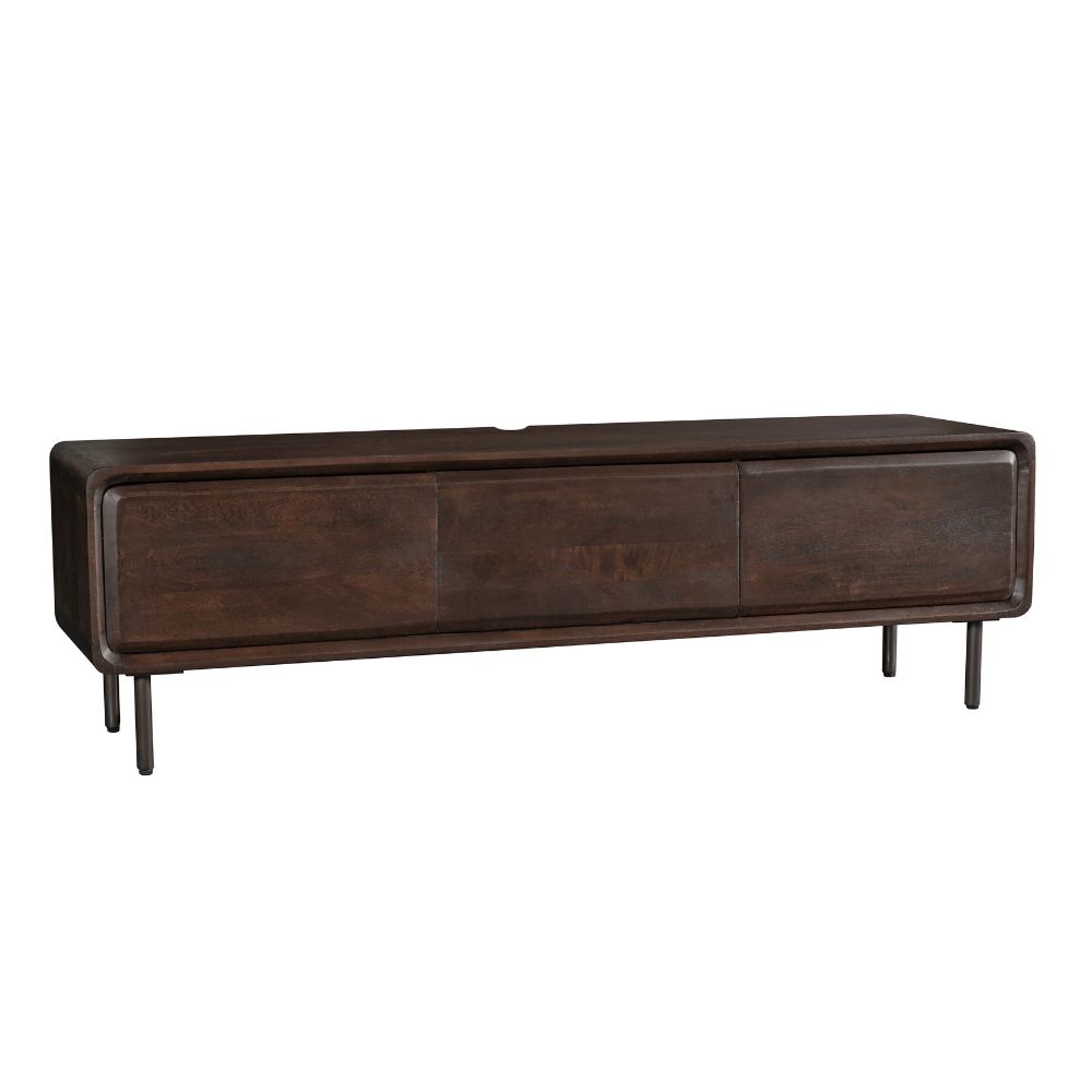 Schwebendes TV-Möbel Allure Braun Mangoholz 160 cm - Starfurn
