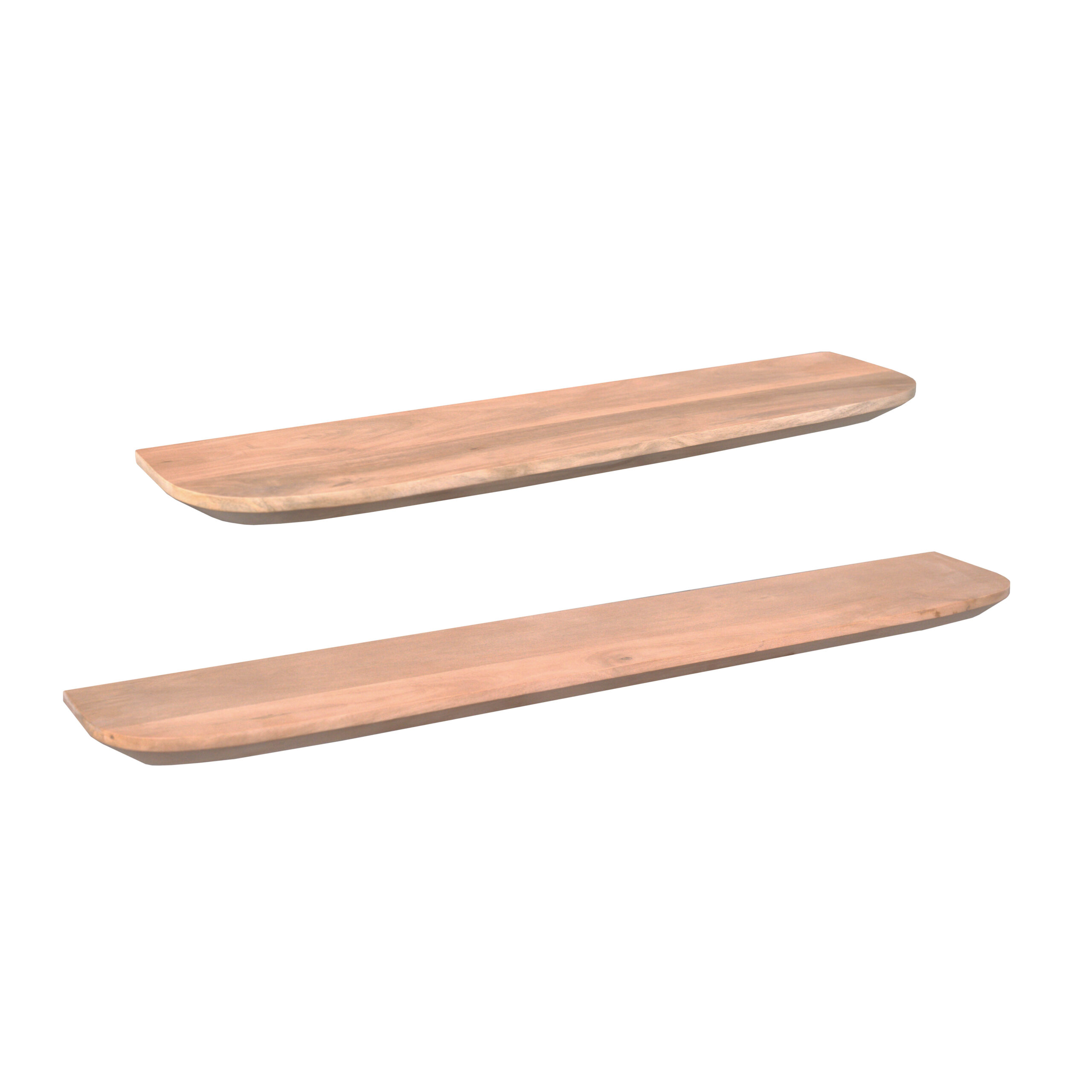 Wandregal Gusta Natur Mangoholz 120 cm - Starfurn