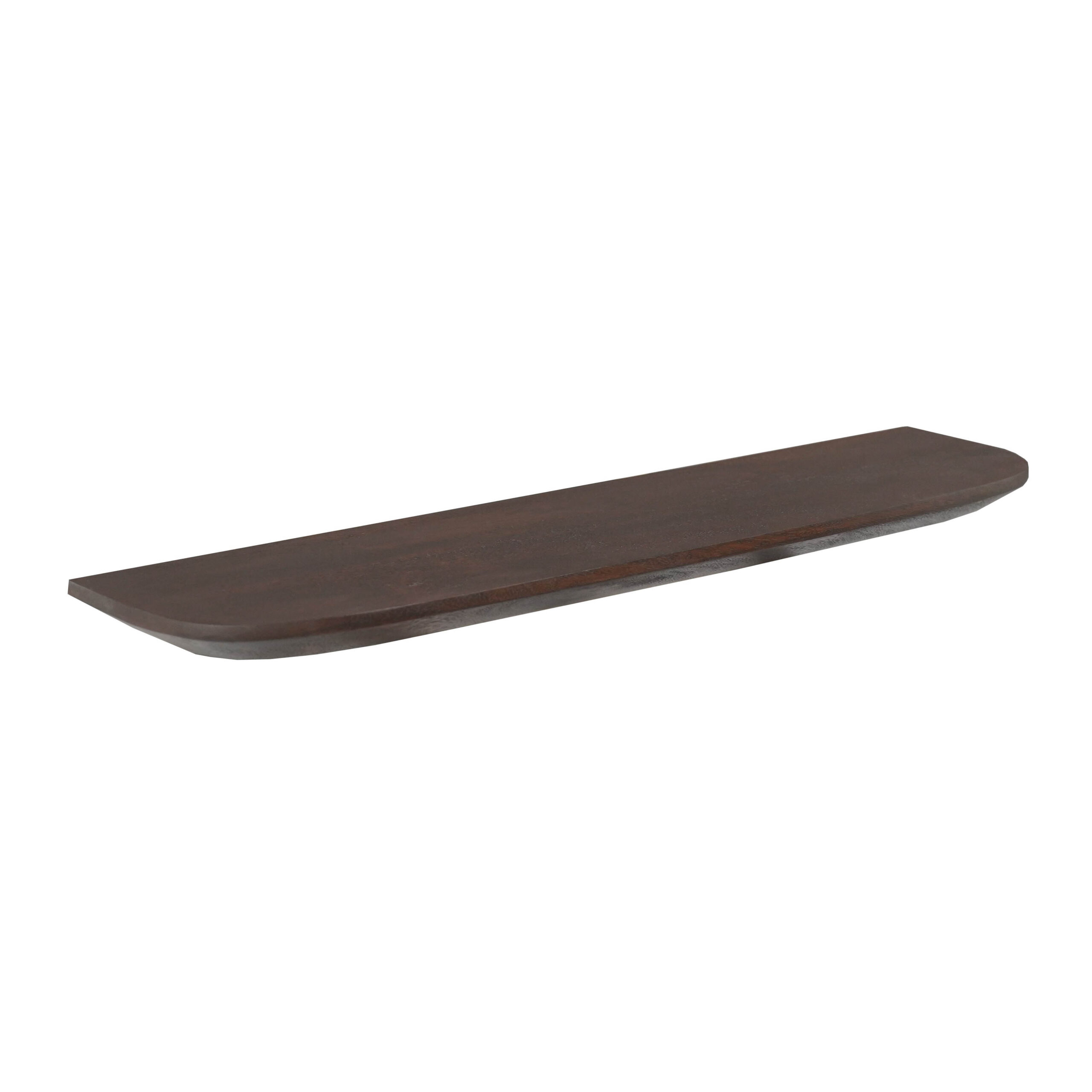 Wandregal Gusta Braun Mangoholz 80 cm - Starfurn