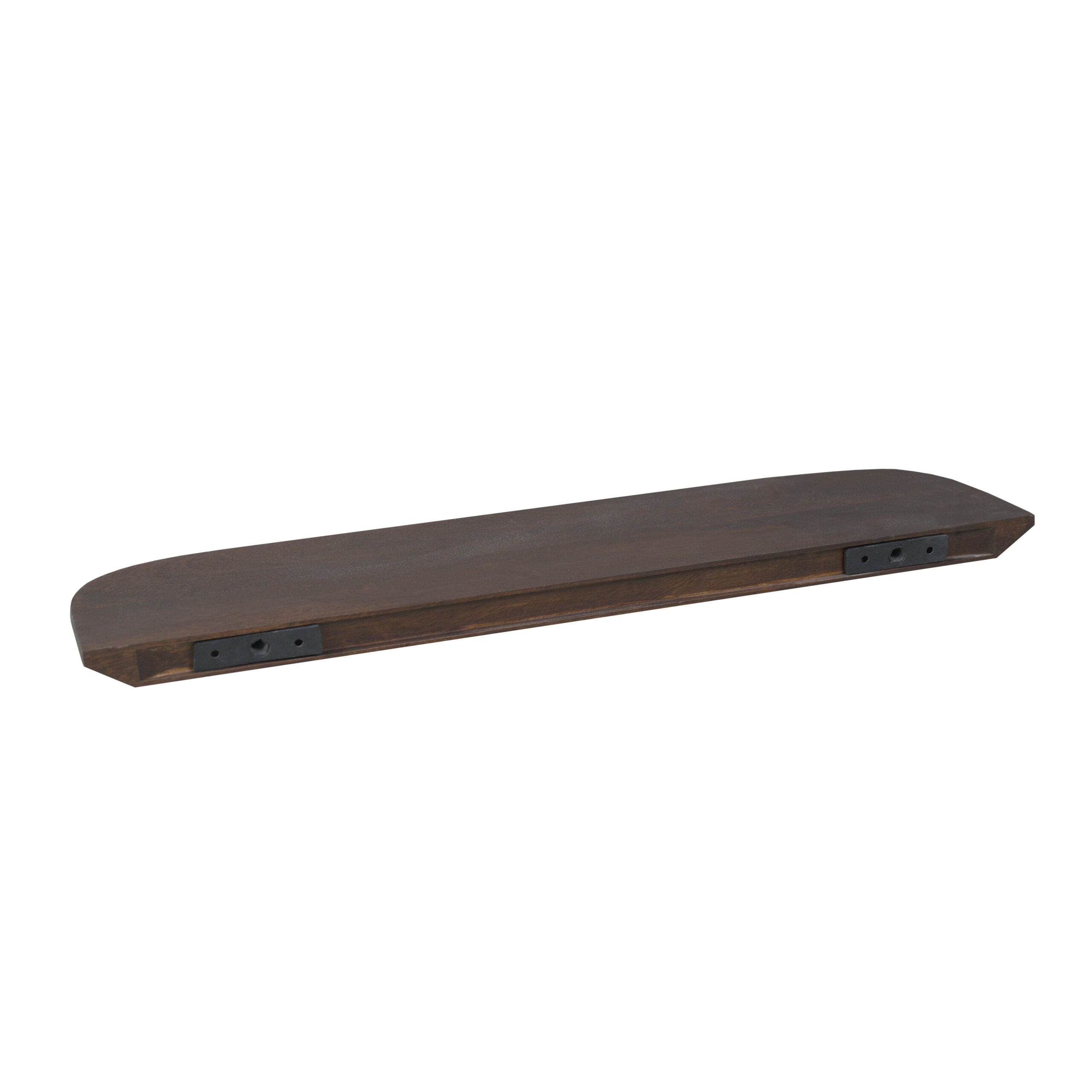 Wandregal Gusta Braun Mangoholz 80 cm - Starfurn