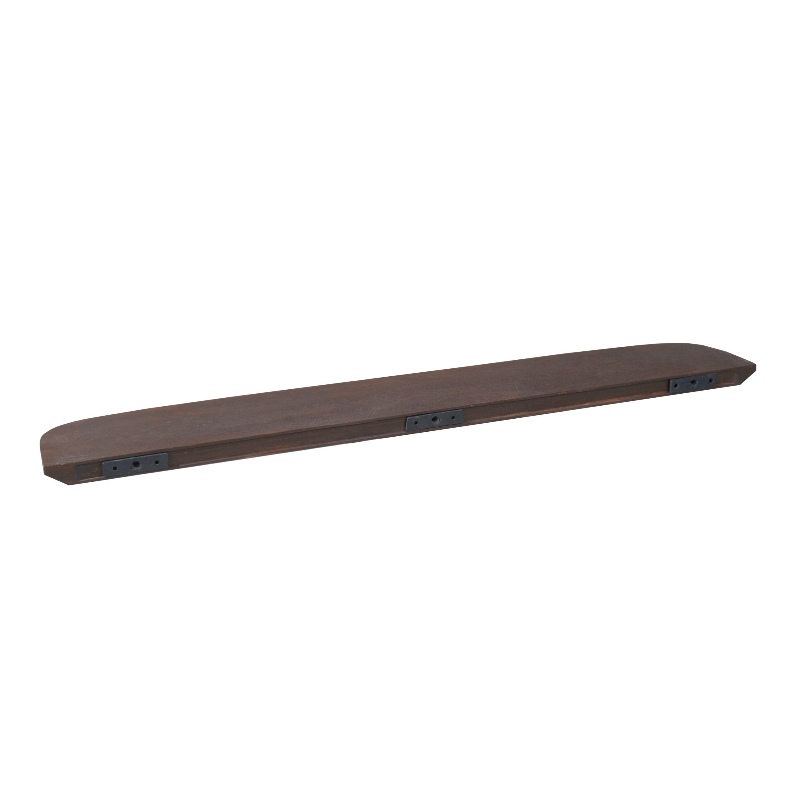 Wandregal Gusta Braun Mangoholz 120 cm - Starfurn