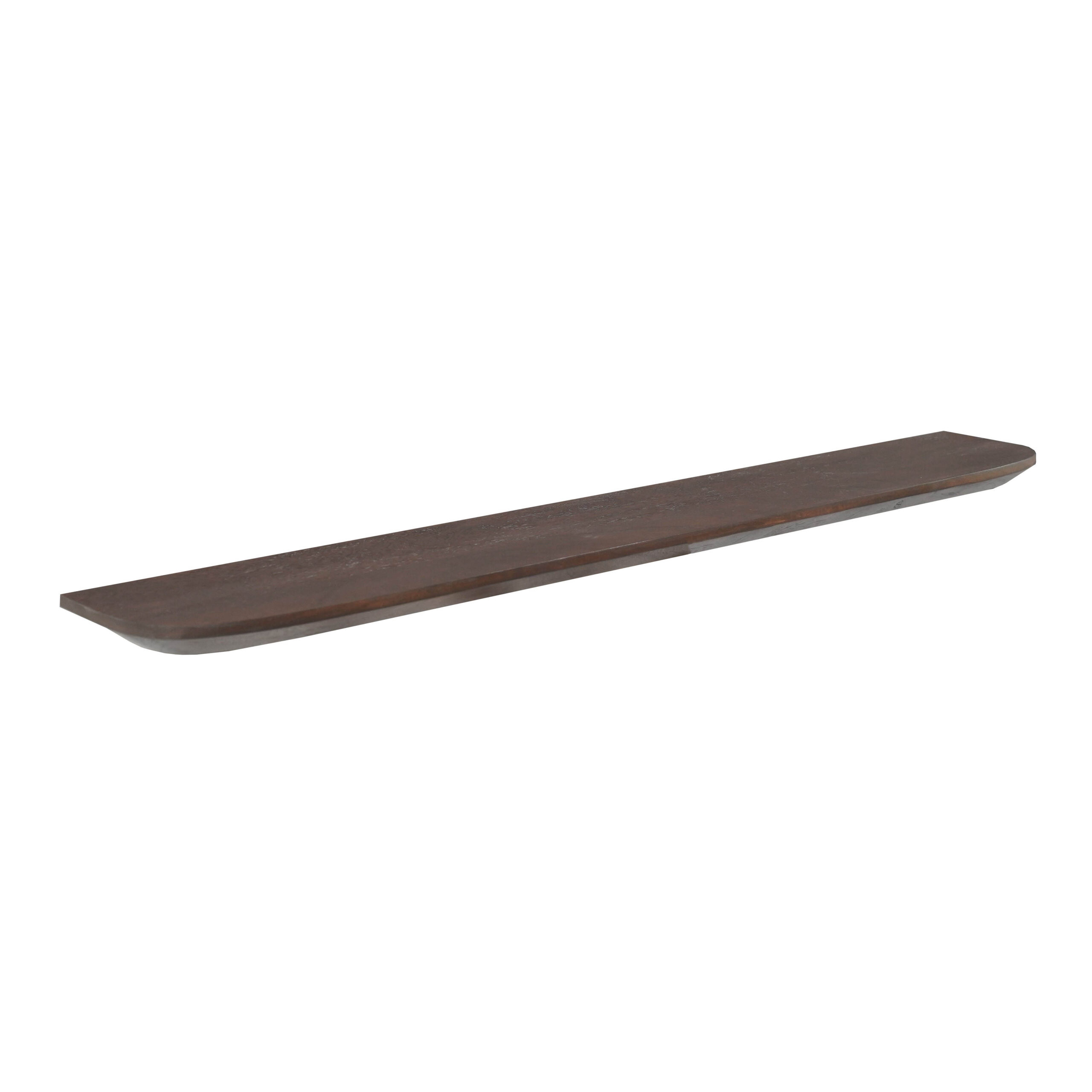Wandregal Gusta Braun Mangoholz 120 cm - Starfurn