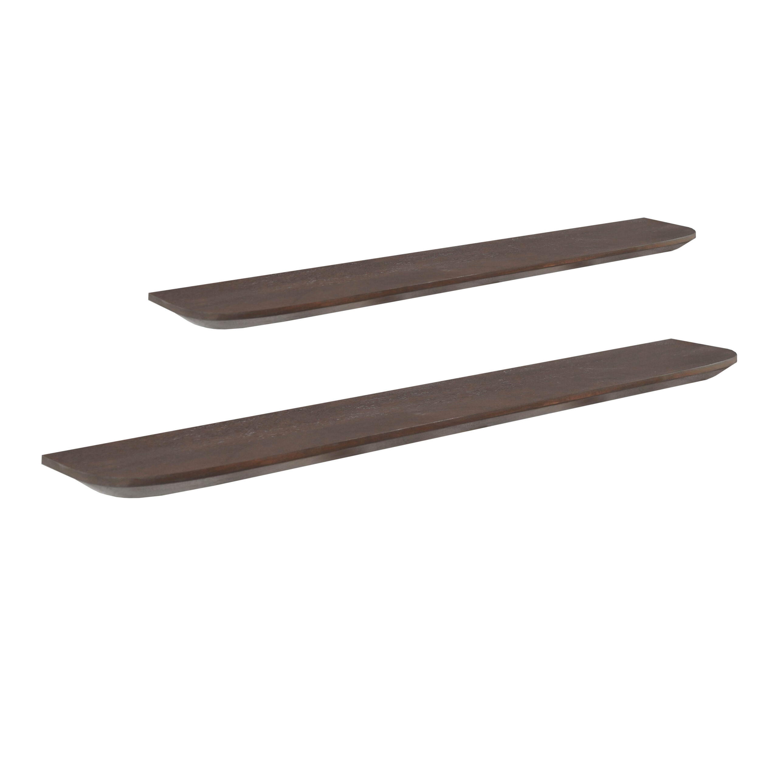 Wandregal Gusta Braun Mangoholz 120 cm - Starfurn