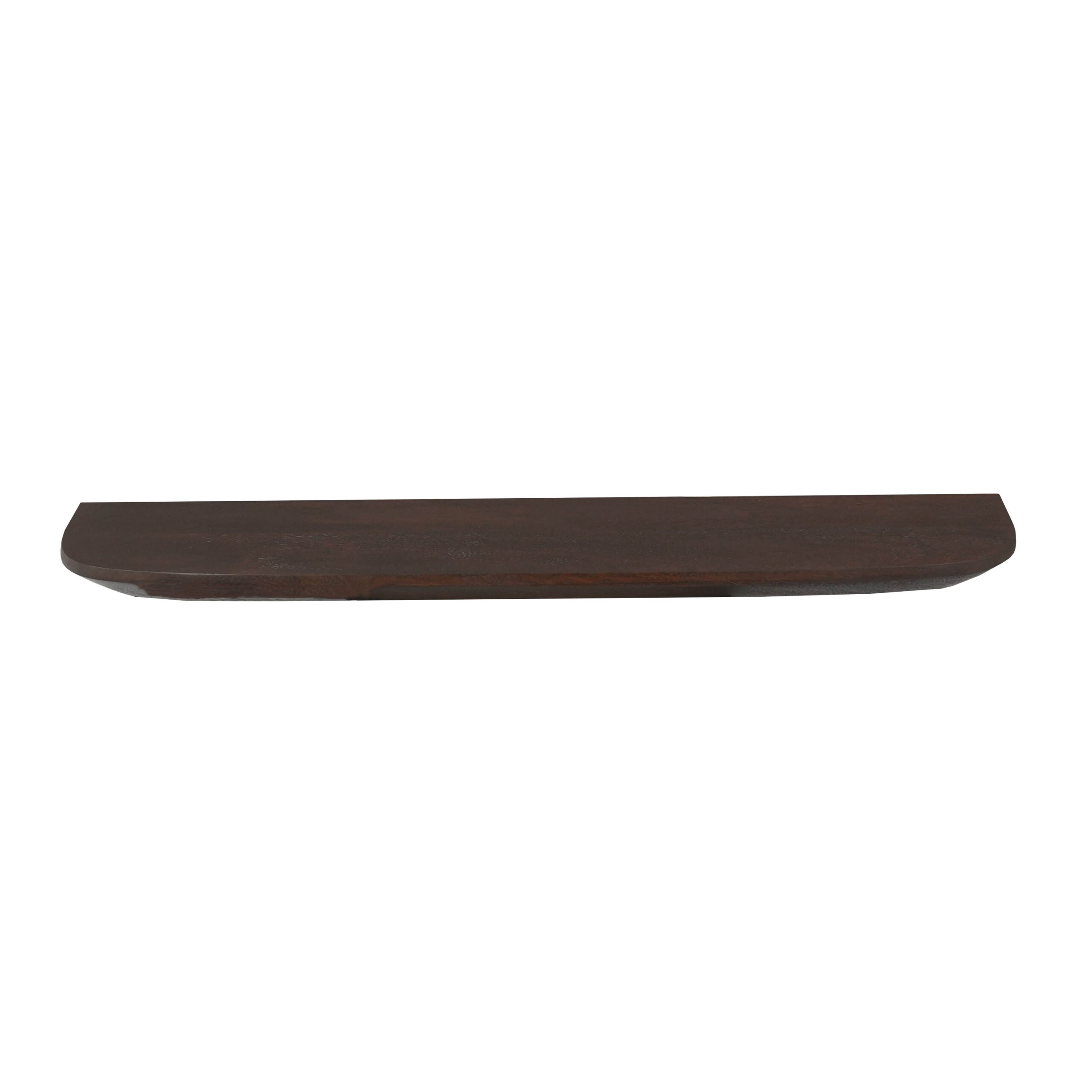 Wandregal Gusta Braun Mangoholz 120 cm - Starfurn