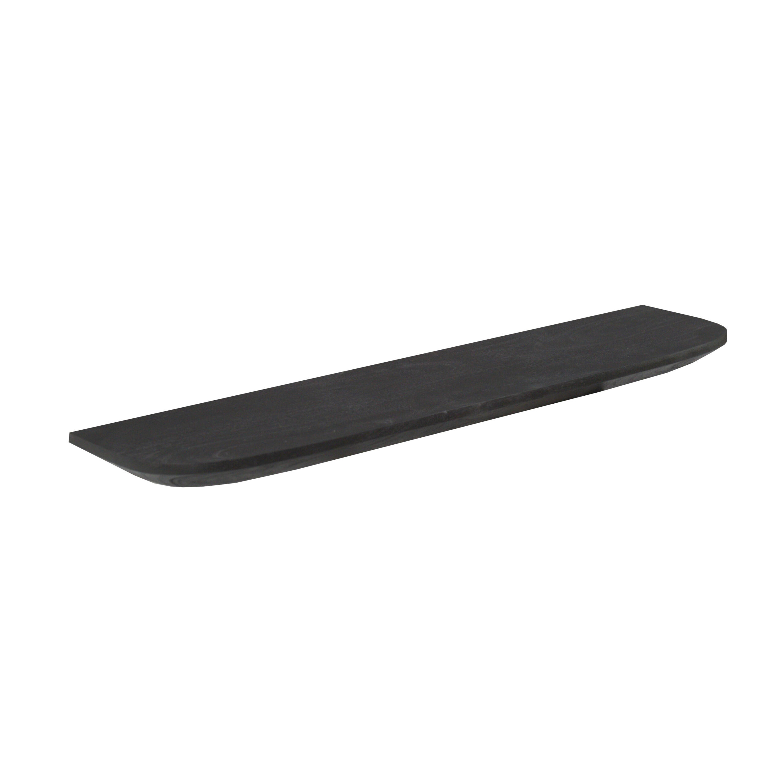 Wandregal Gusta Schwarz Mangoholz 80 cm - Starfurn