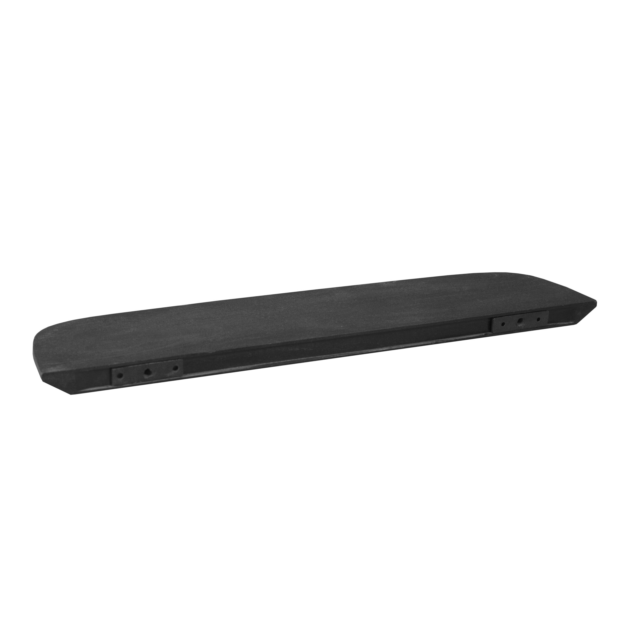 Wandregal Gusta Schwarz Mangoholz 80 cm - Starfurn