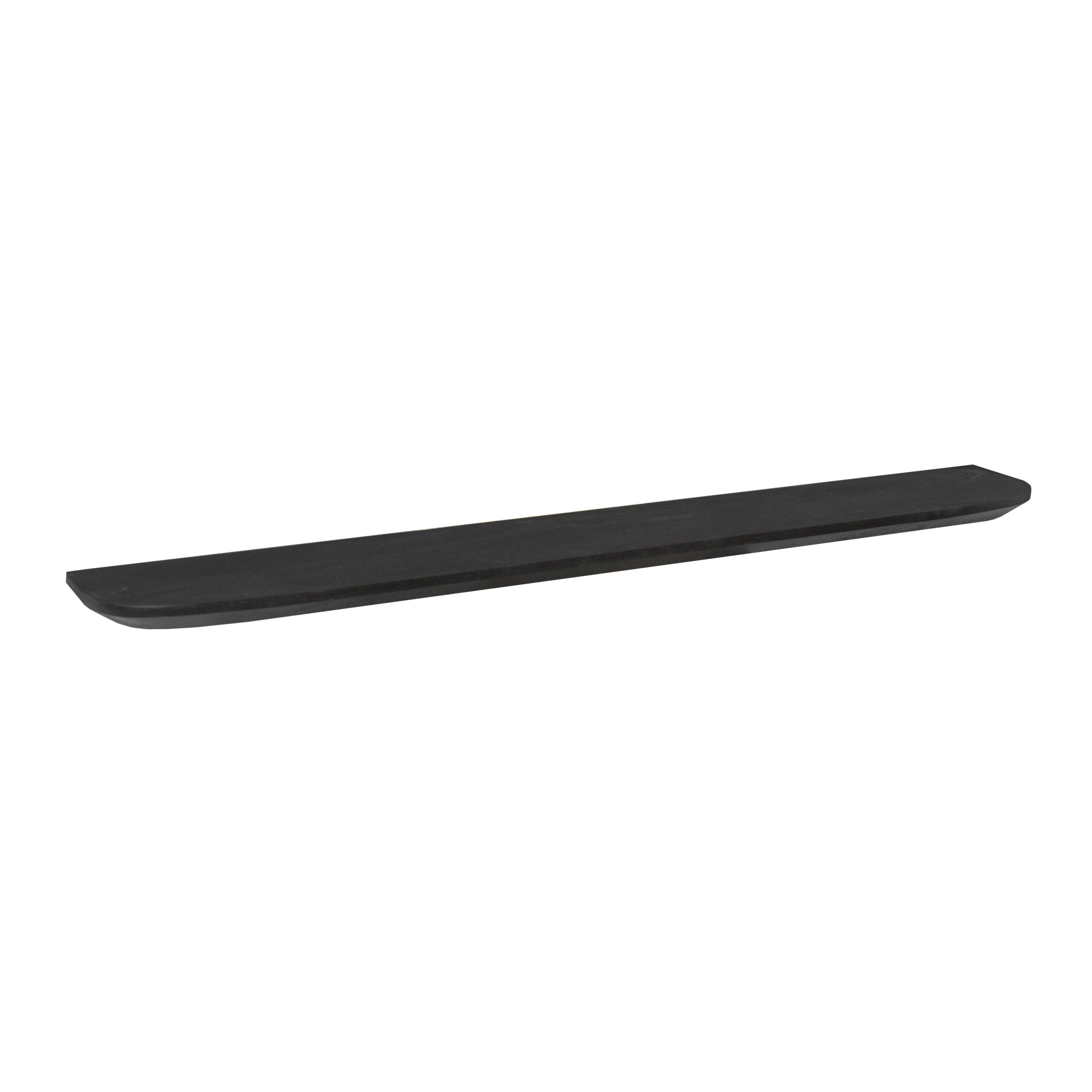 Wandregal Gusta Schwarz Mangoholz 120 cm - Starfurn