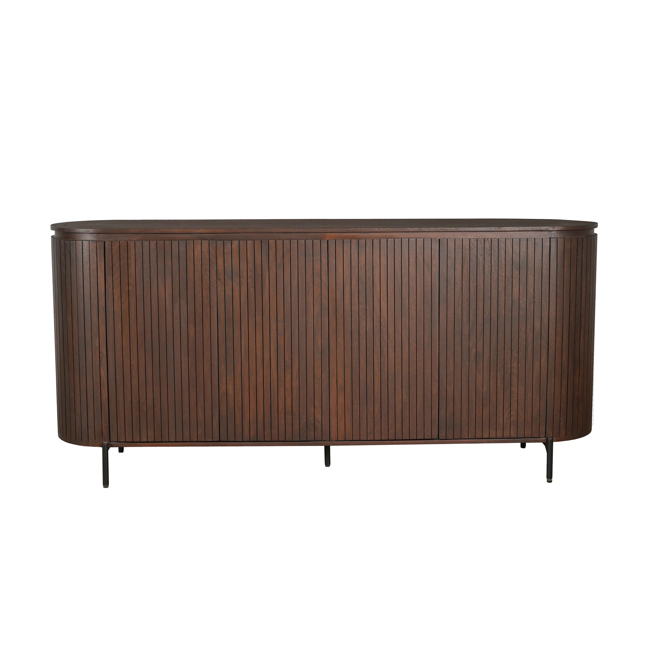 Sideboard Solana Braun Mangoholz 210 cm - Starfurn