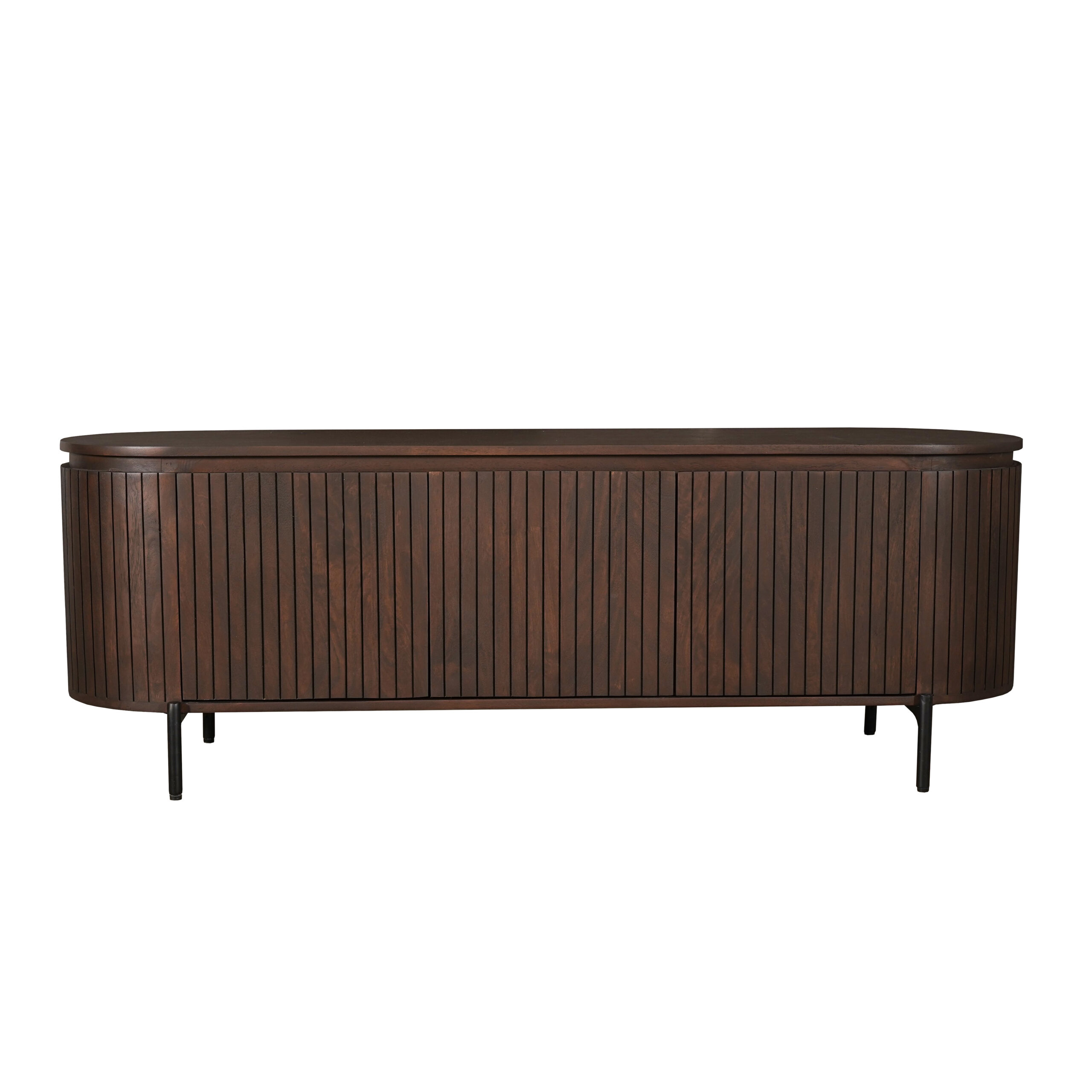 Tv meubel Solana Bruin Mangohout 165 cm - Starfurn