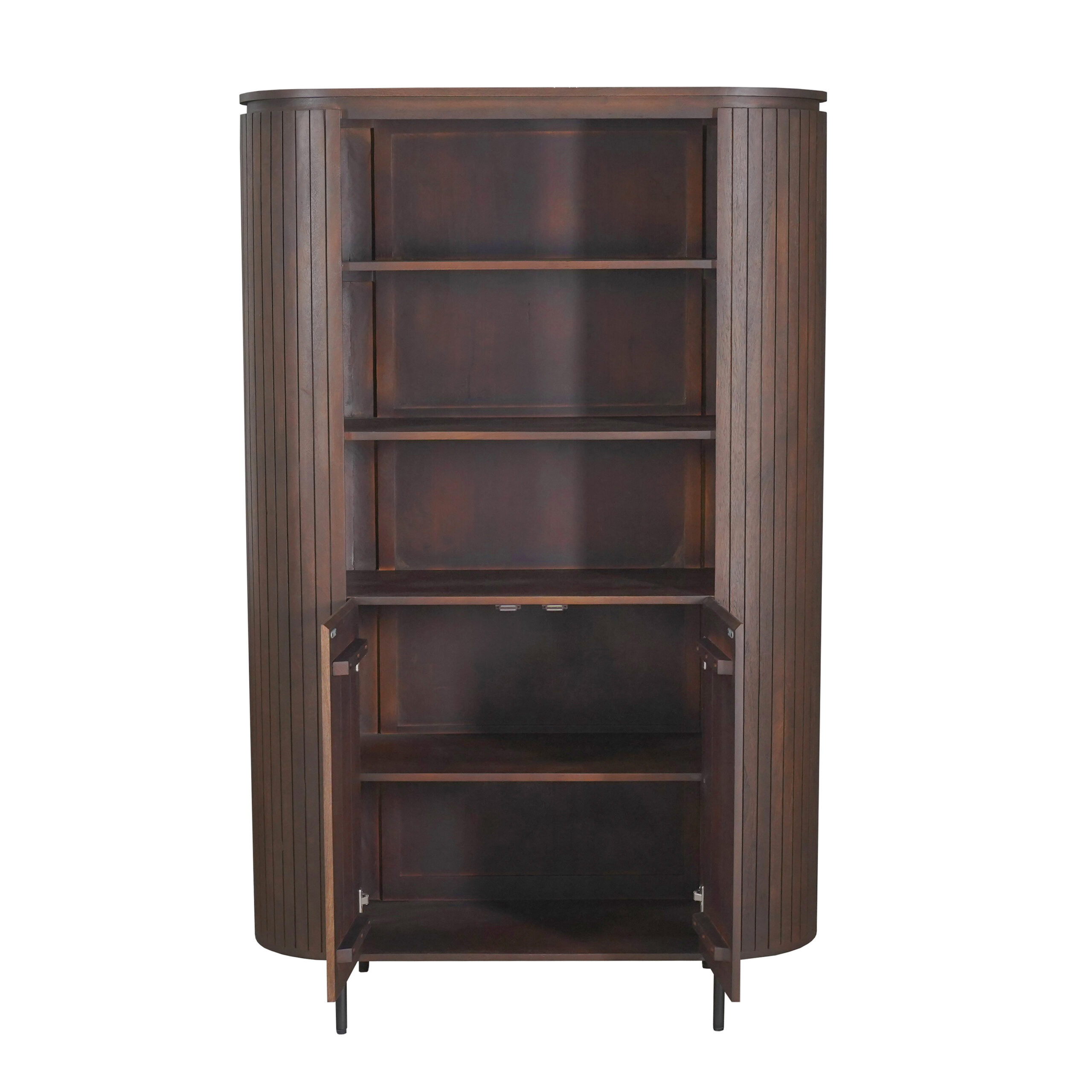 Wandschrank Solana Braun Mangoholz 115 cm - Starfurn