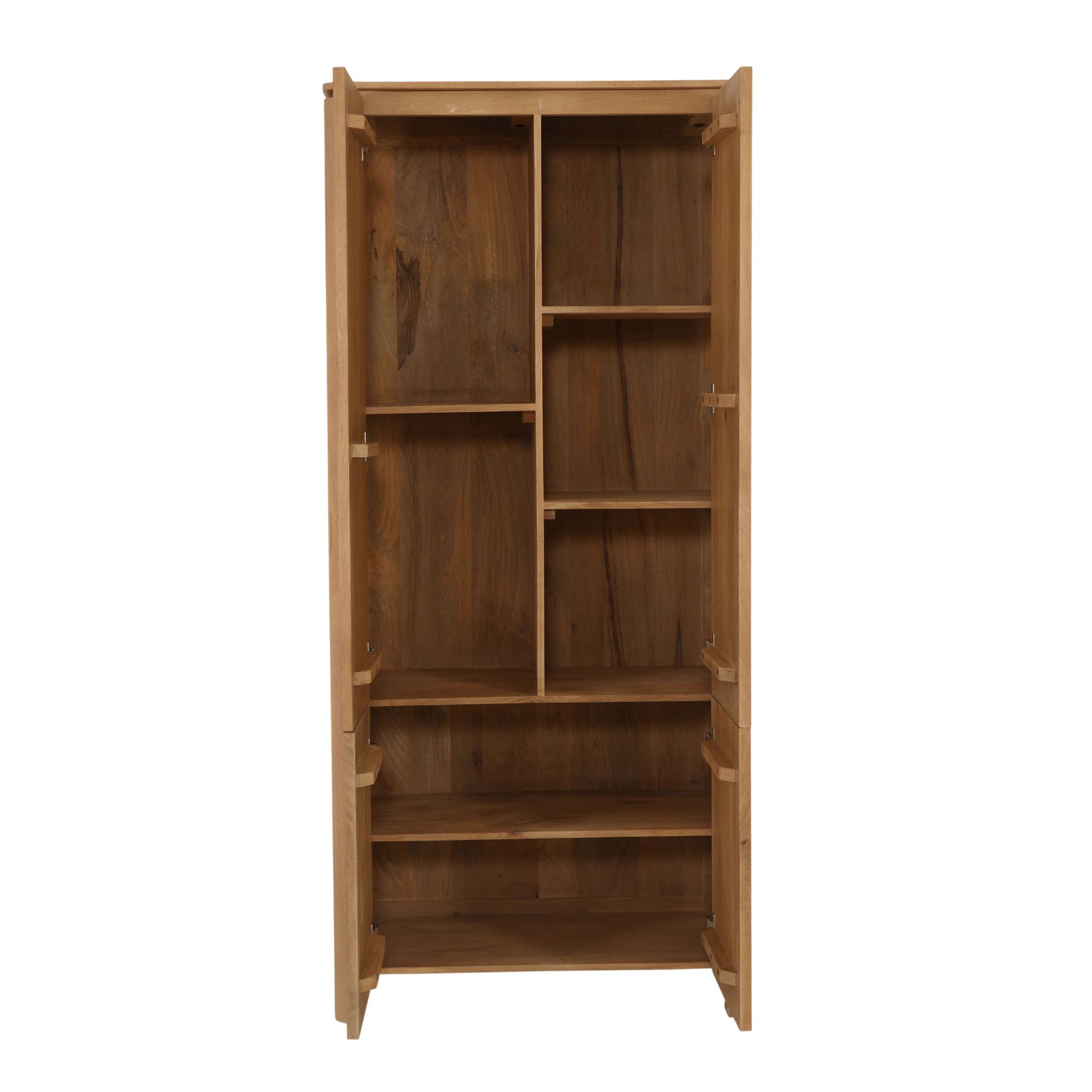 Kabinettschrank Dallas Natur Mangoholz 90 cm - Starfurn, foto 4