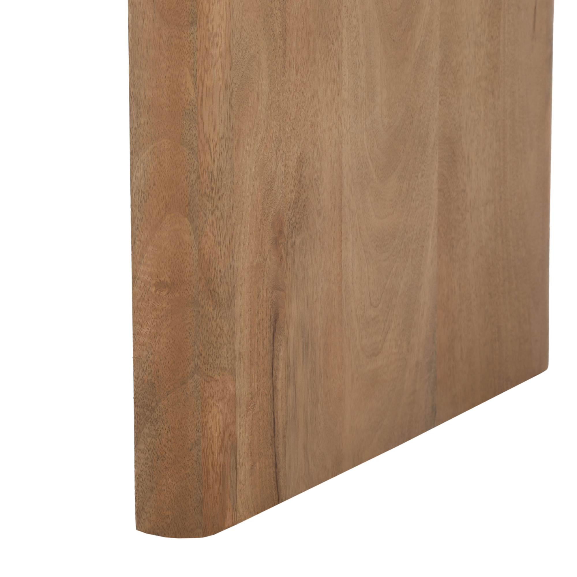 Schreibtisch Dallas Natur Mangoholz 130 cm - Starfurn