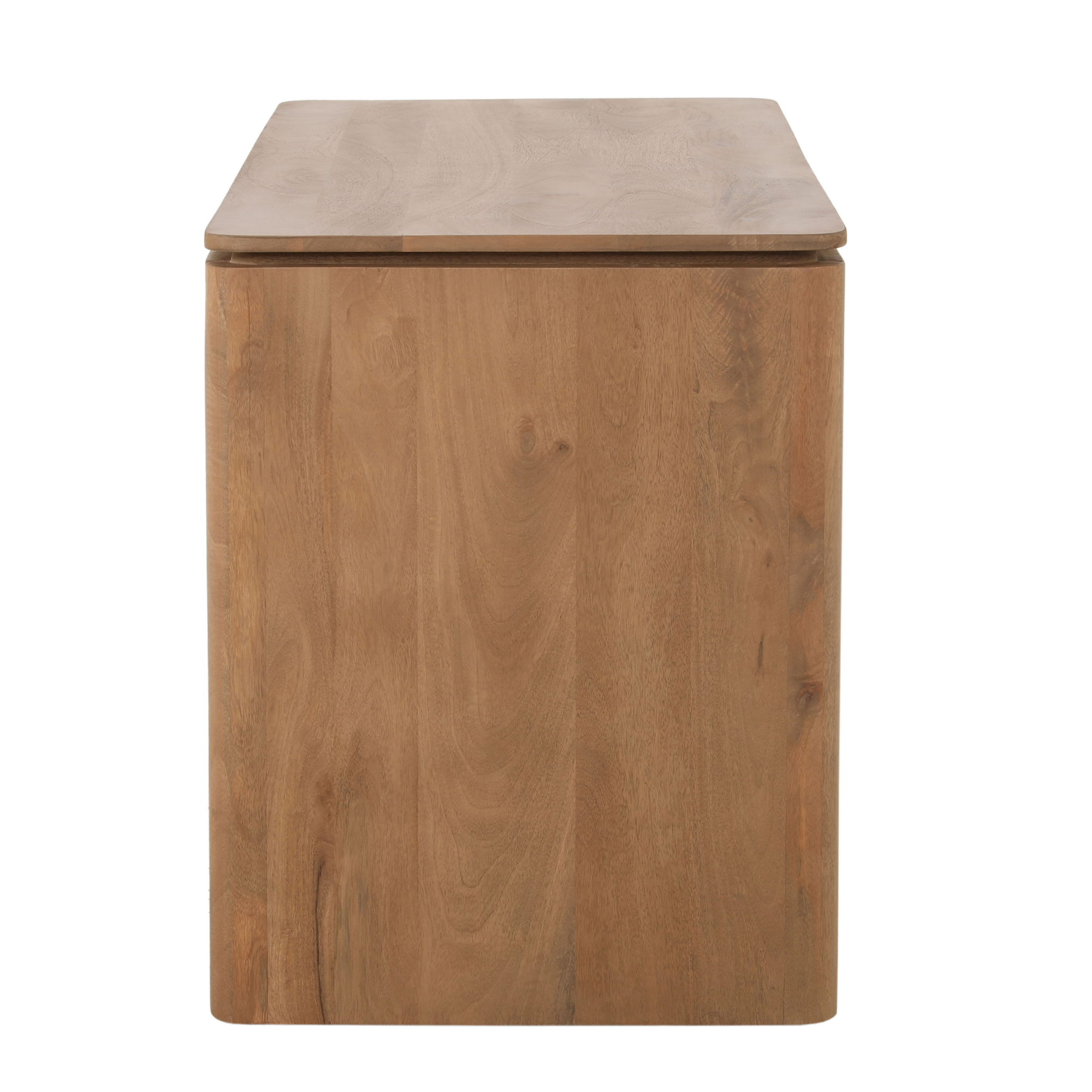 Schreibtisch Dallas Natur Mangoholz 130 cm - Starfurn