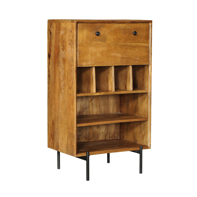 Weinschrank Portland Mangoholz 60 cm - Starfurn