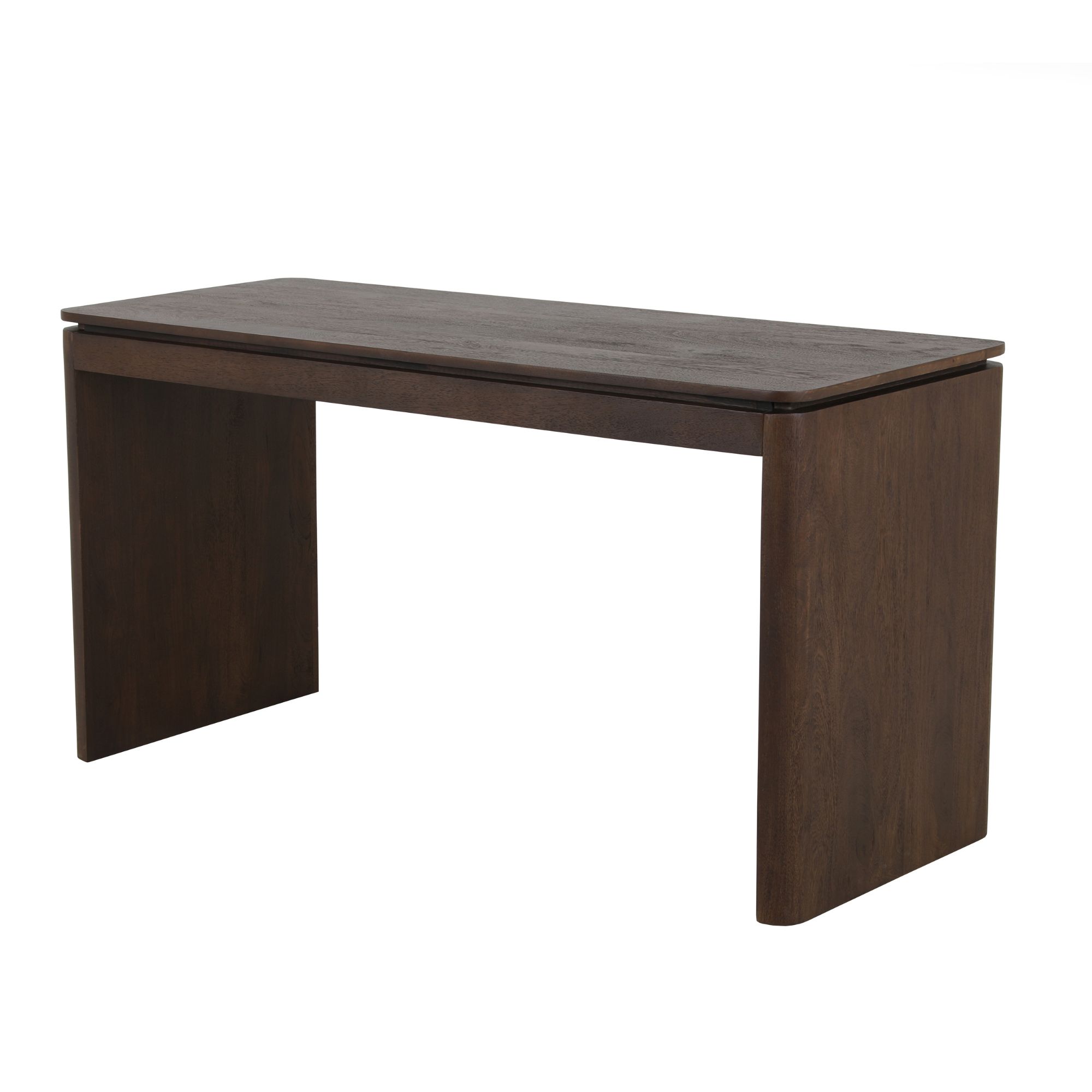 Schreibtisch Dallas Braun Mangoholz 130 cm - Starfurn