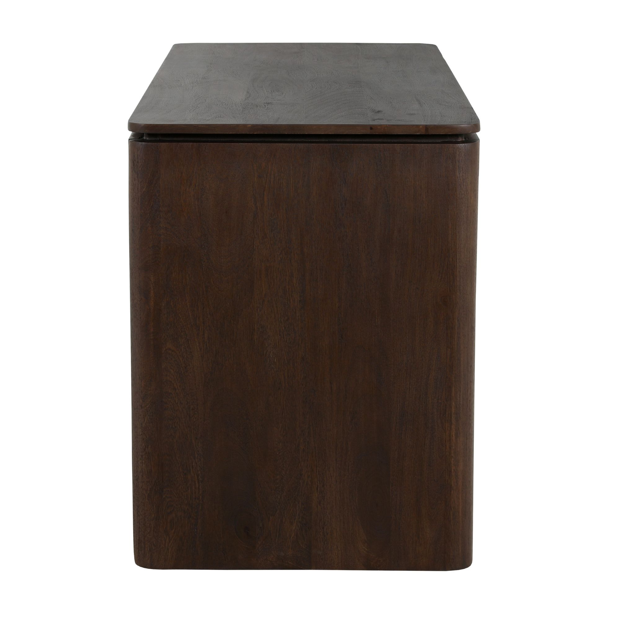 Schreibtisch Dallas Braun Mangoholz 130 cm - Starfurn