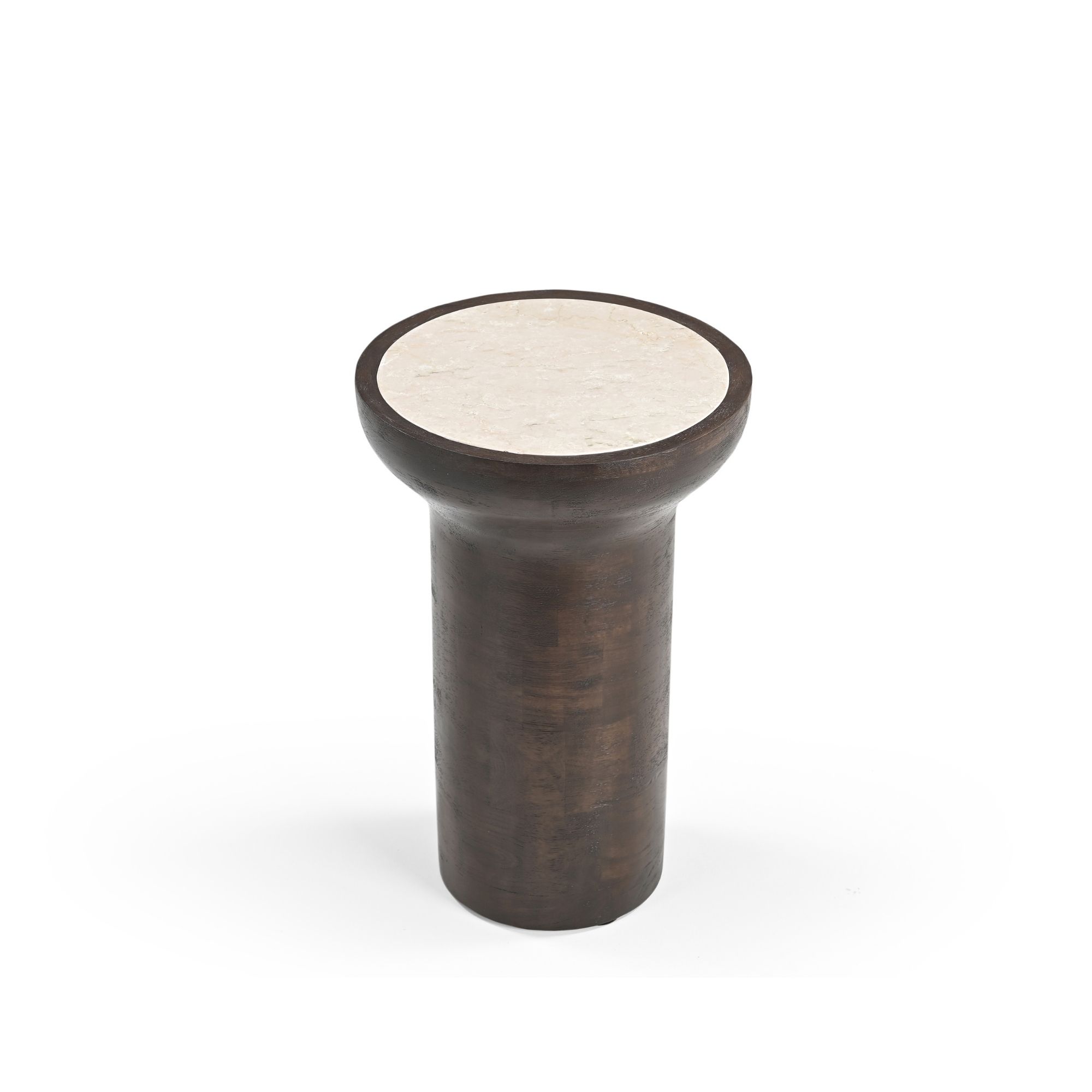 Bijzettafel Zoë Bruin Marmer 33 cm - Starfurn
