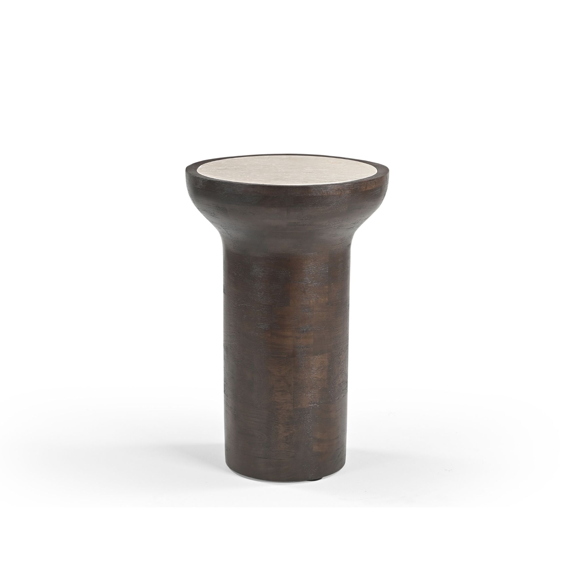 Bijzettafel Zoë Bruin Marmer 33 cm - Starfurn