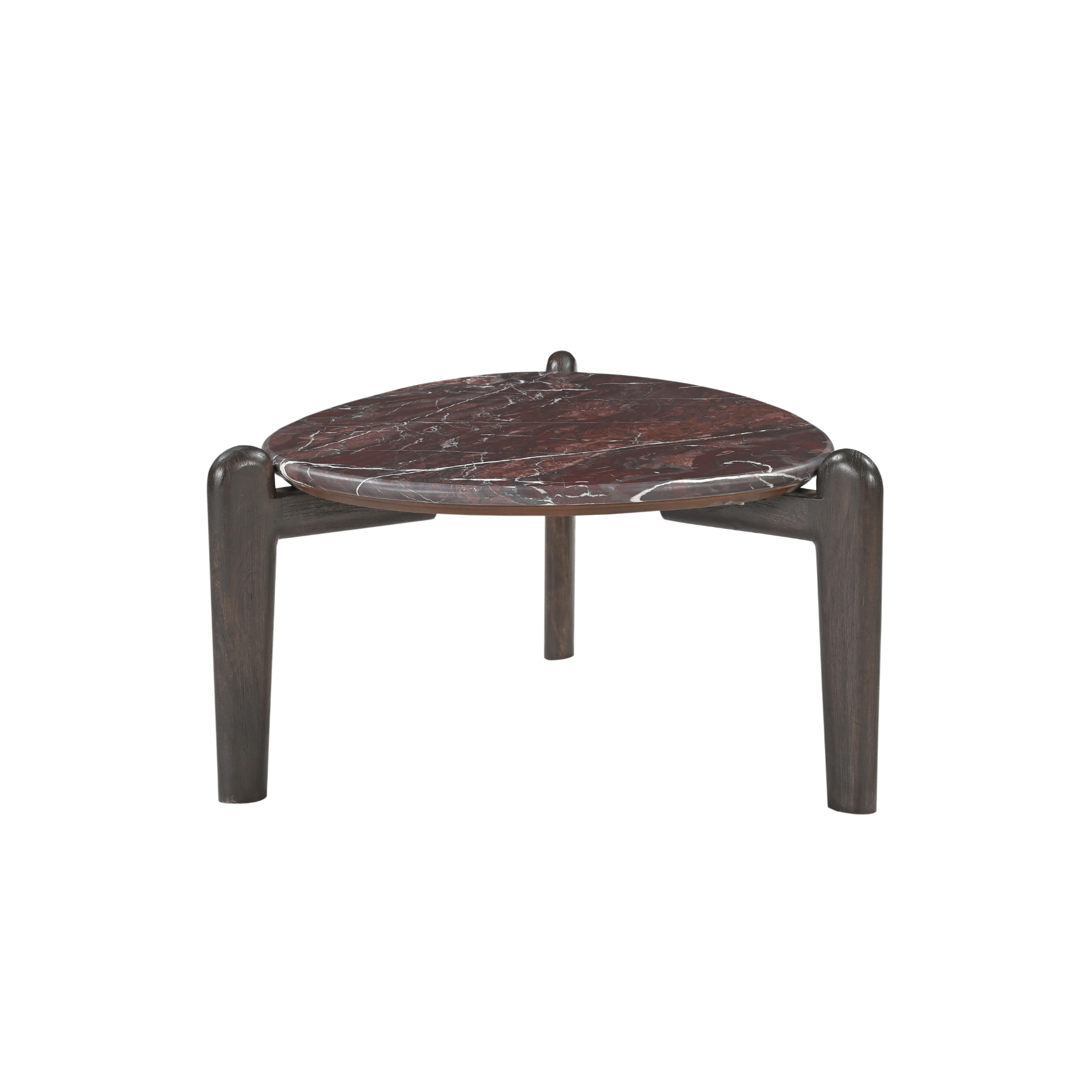 Couchtisch Alva Marmor 81 cm (Mangoholz) - Starfurn