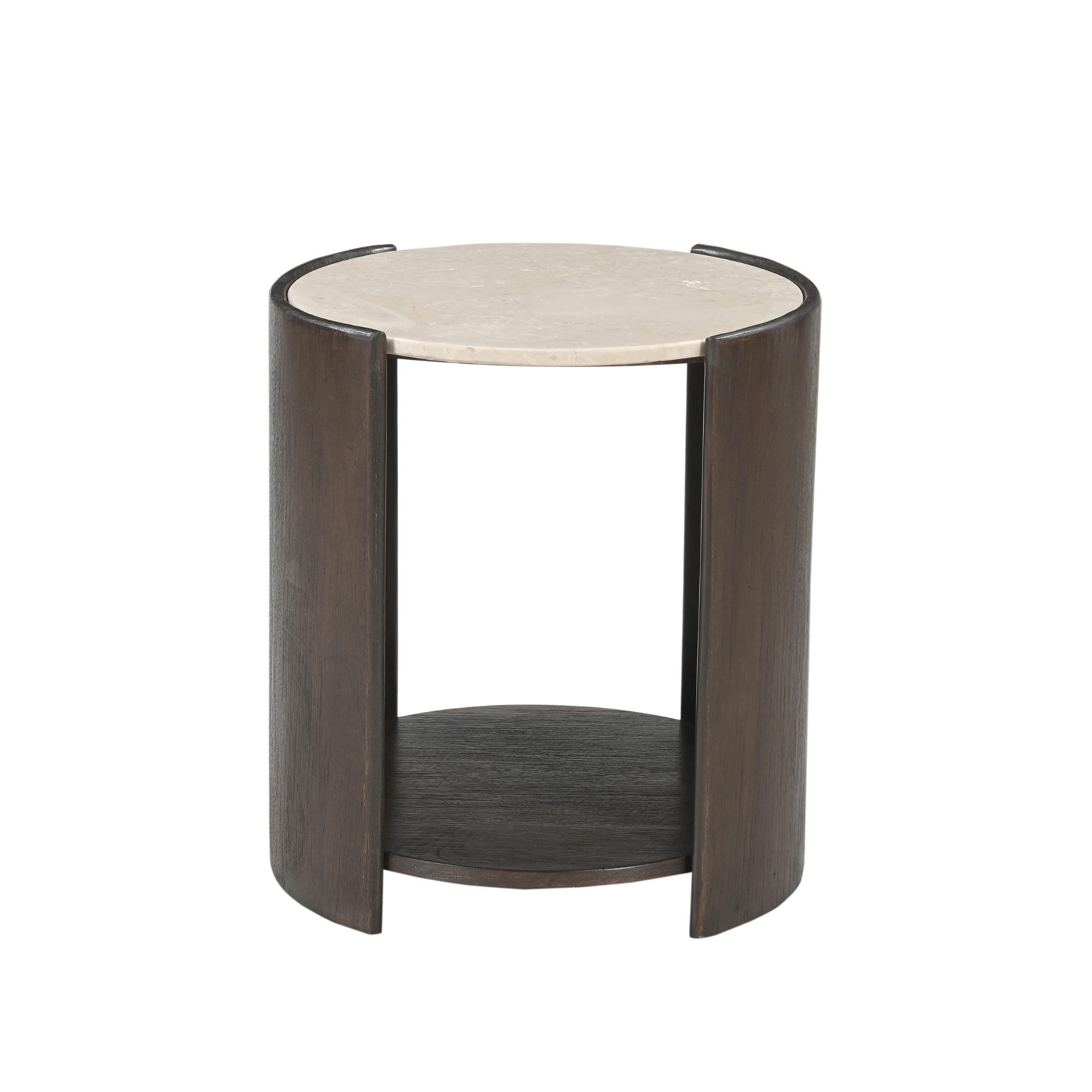 Bijzettafel Rune Botticino marmer 45 cm - Starfurn