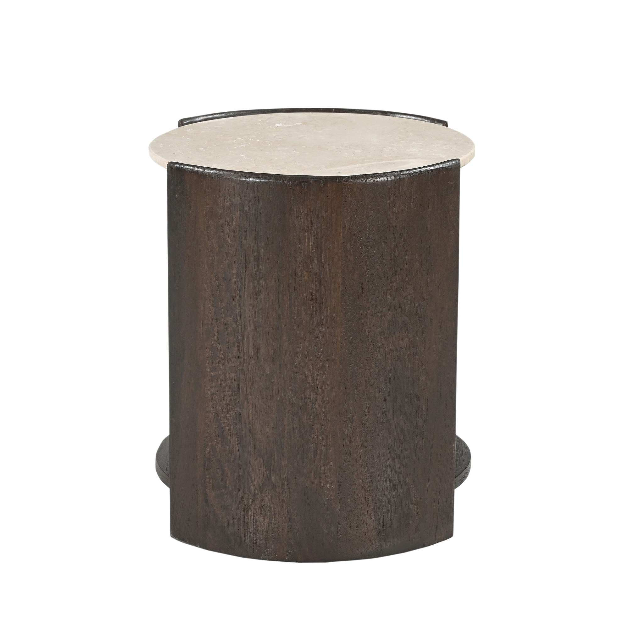 Bijzettafel Rune Botticino marmer 45 cm - Starfurn